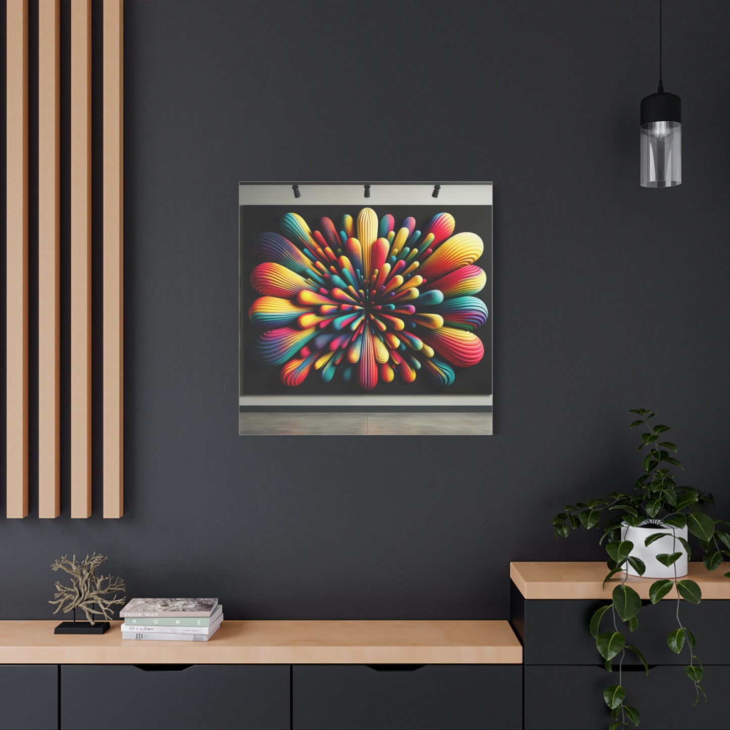 Vibrant Bloom - Matte Canvas, Stretched, 1.25"