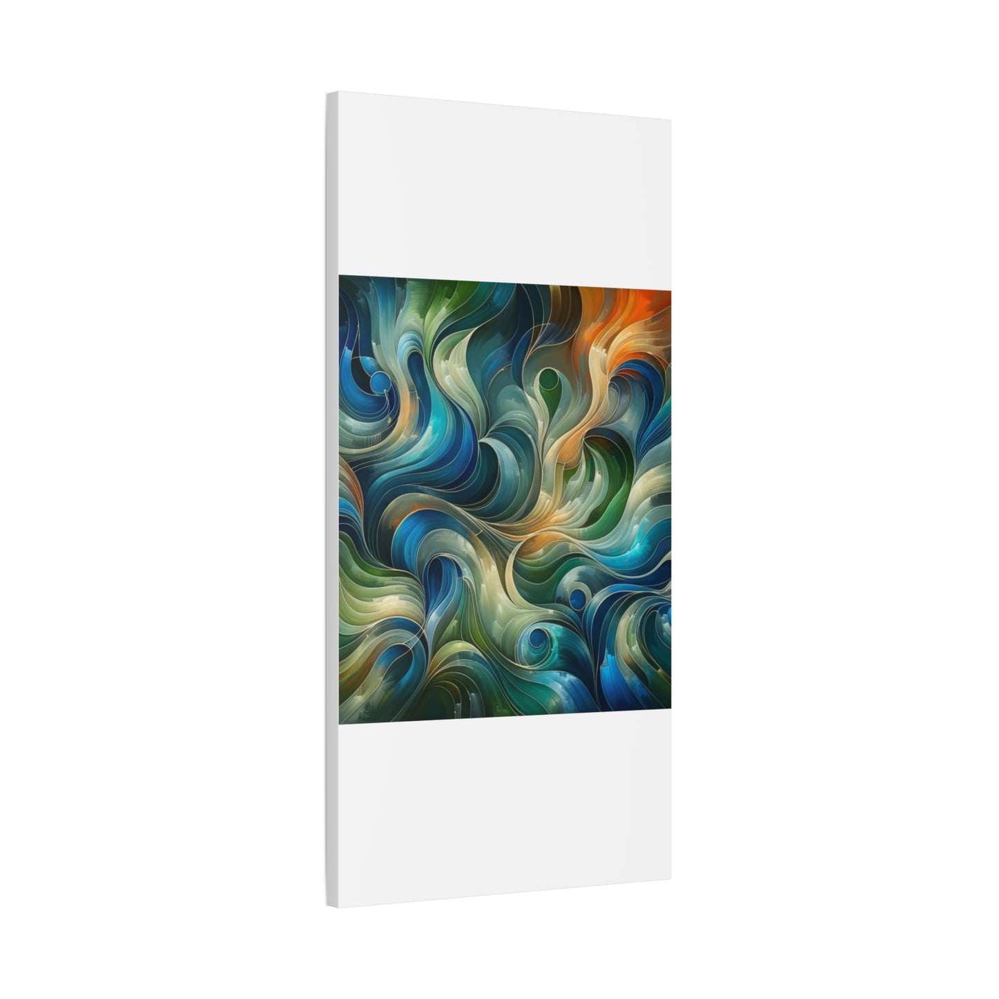 Abstract Swirls - Matte Canvas, Stretched, 1.25"