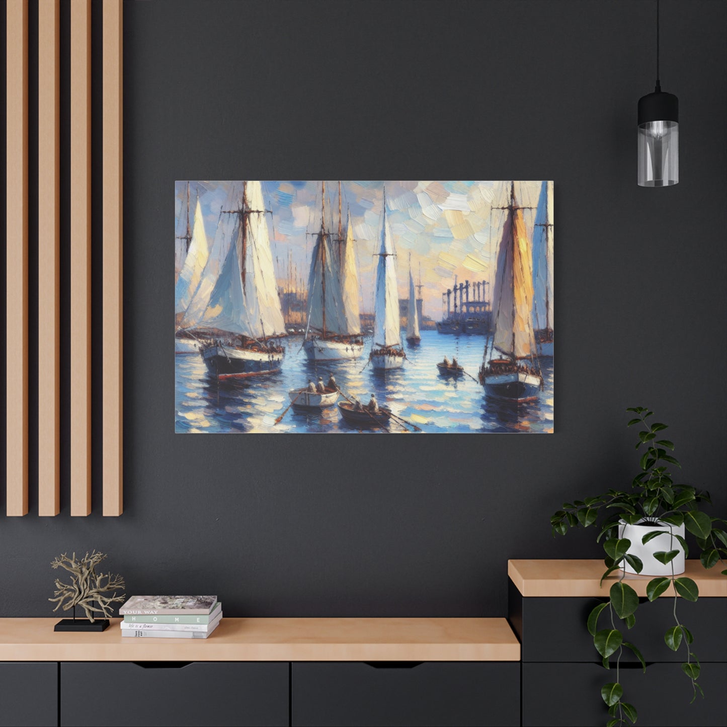 Sailing Serenity - Matte Canvas, Stretched, 1.25"