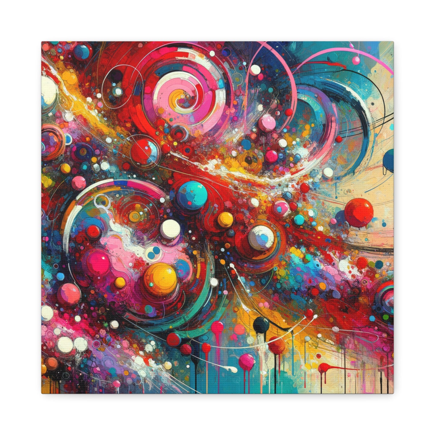 Galactic Whirls Matte Canvas, Stretched, 1.25"