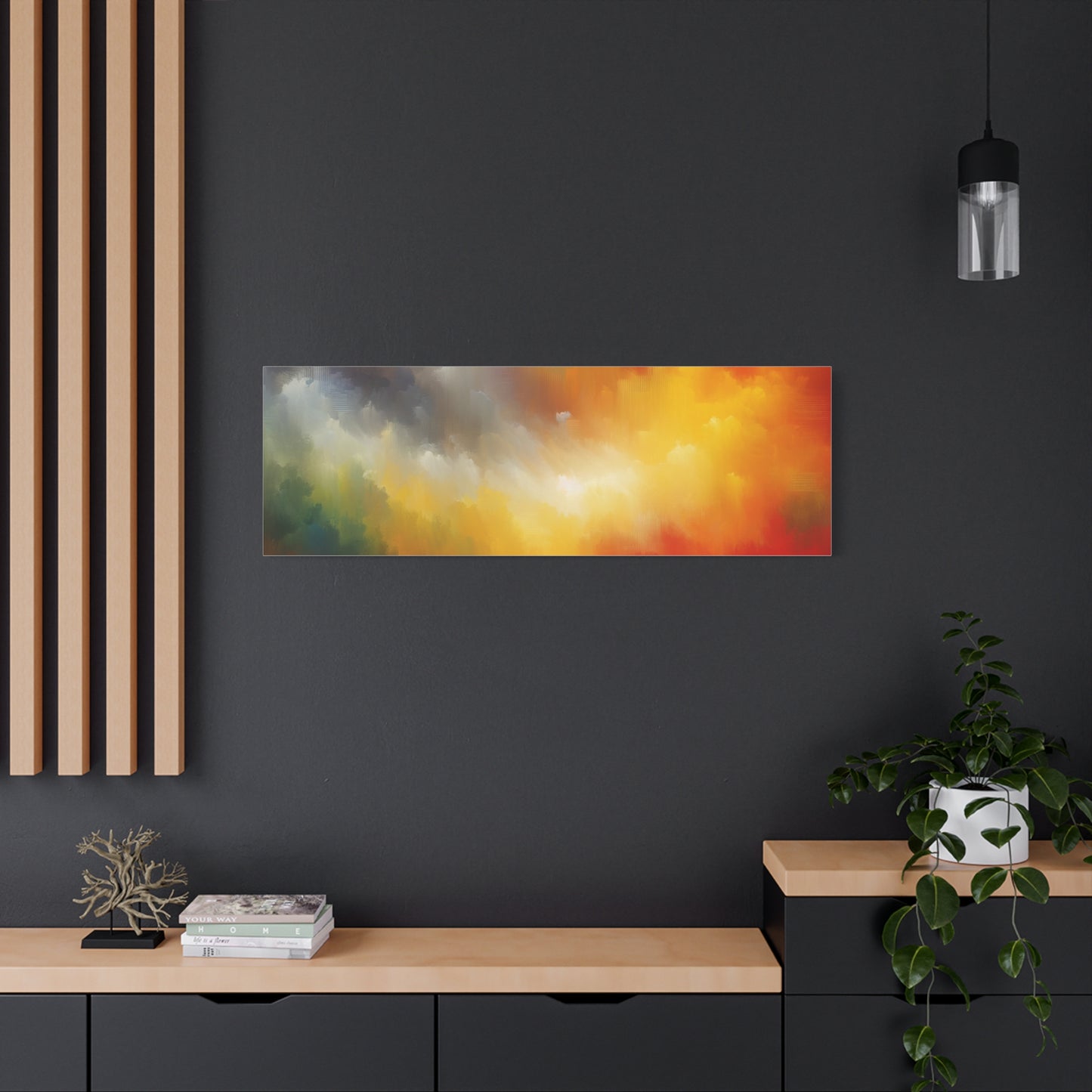 Vibrant Abstract Sky - Matte Canvas, Stretched, 1.25"