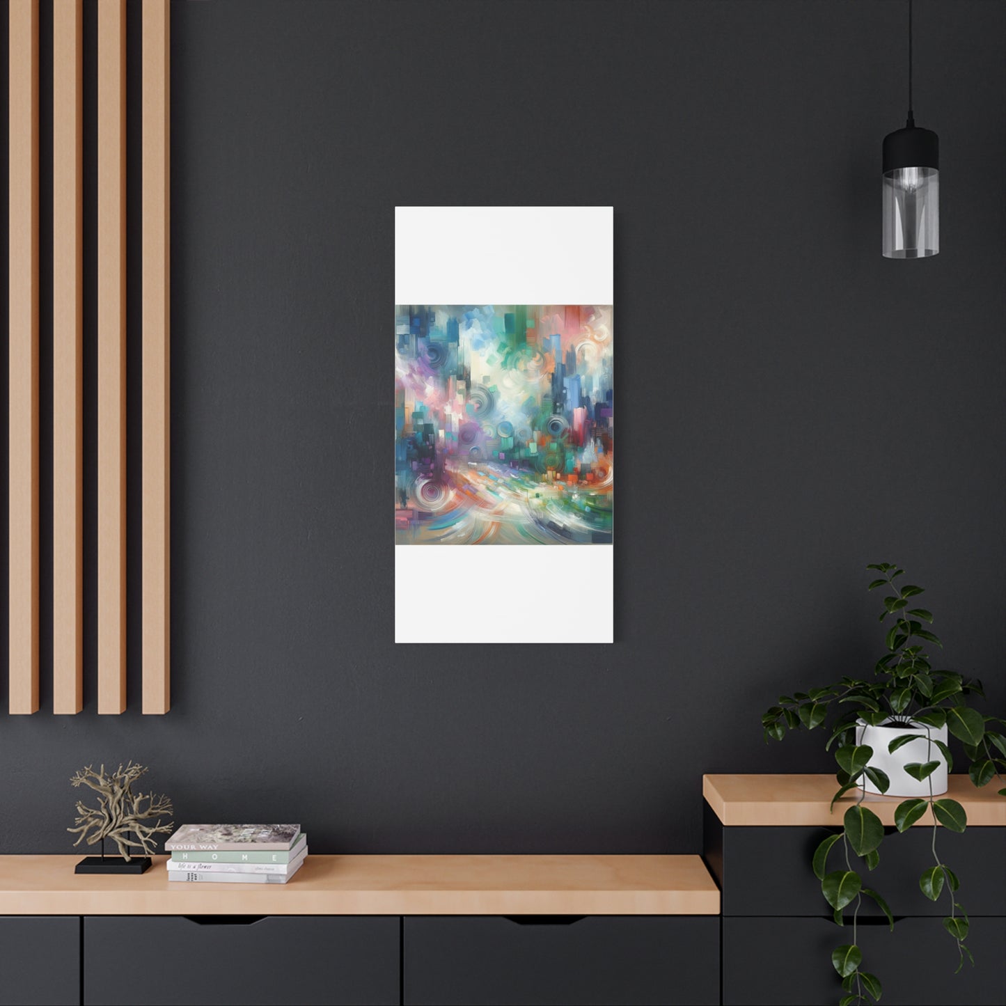 Abstract Color Symphony - Matte Canvas, Stretched, 1.25"