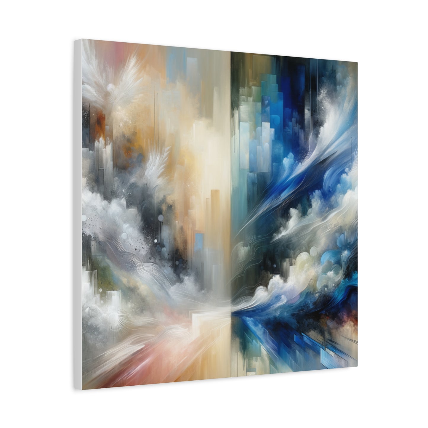 Abstract Duality - Matte Canvas, Stretched, 1.25"