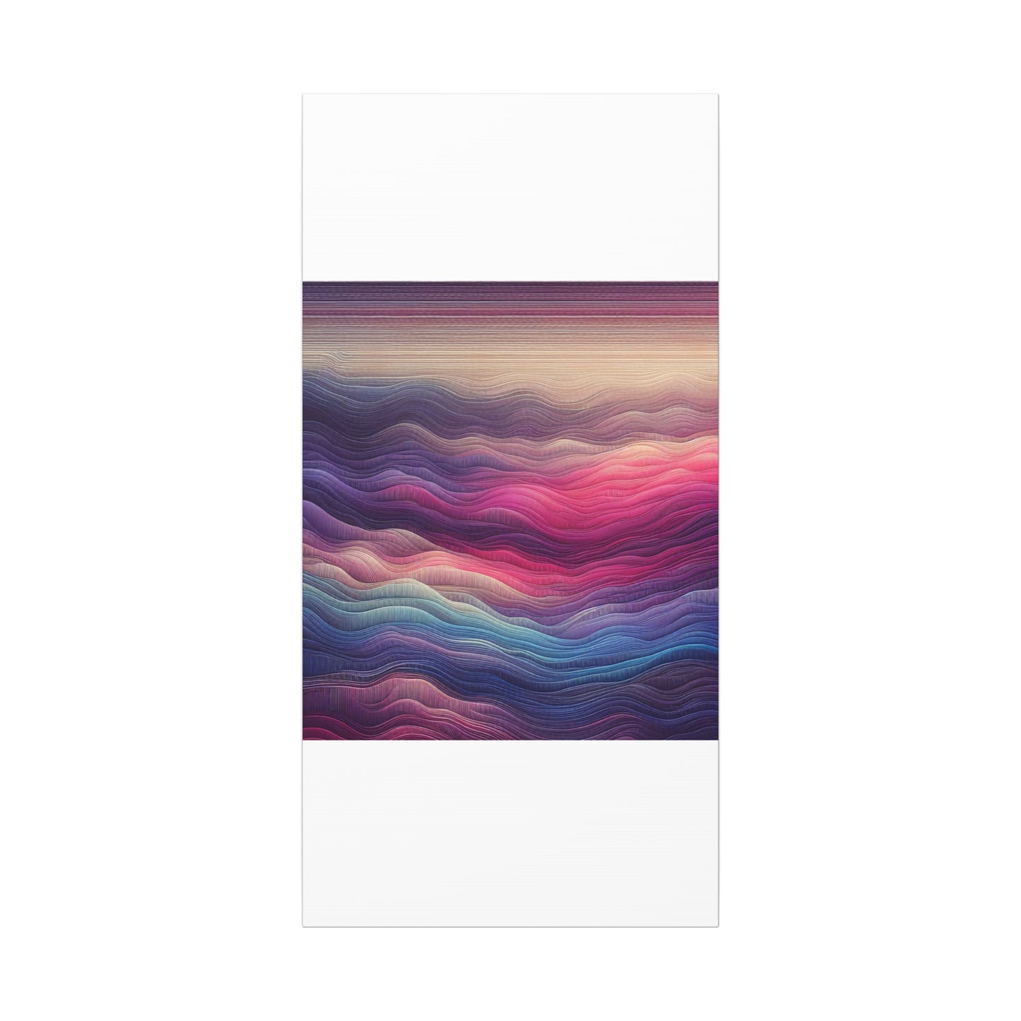 Wave Harmony - Matte Canvas, Stretched, 1.25"