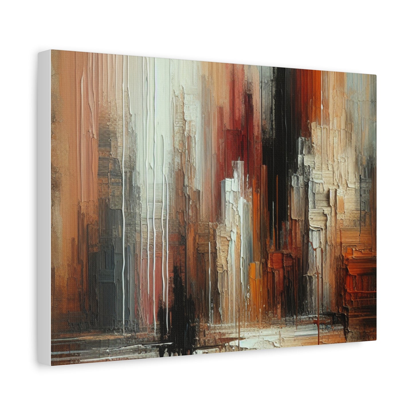 Abstract Urban - Matte Canvas, Stretched, 1.25"