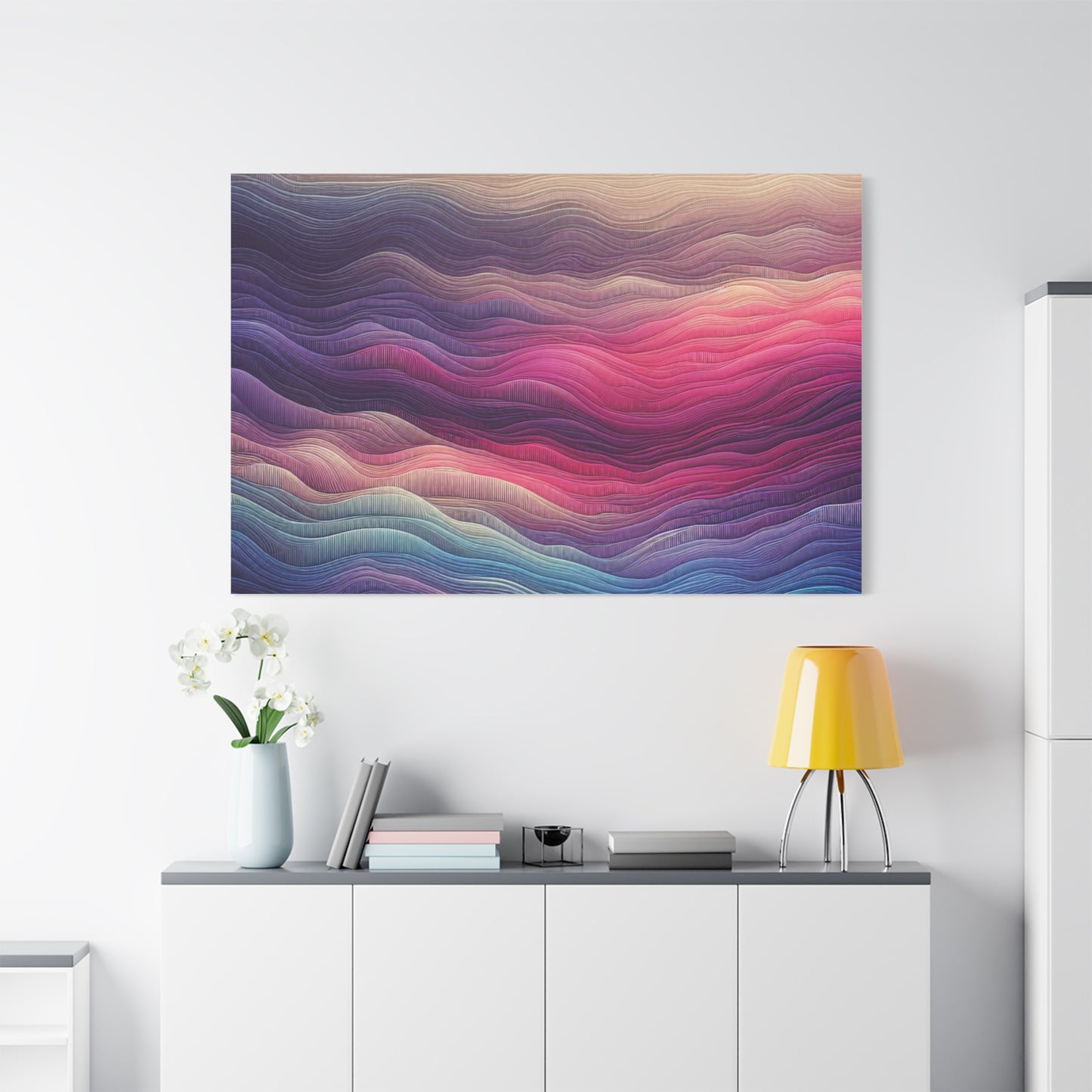 Wave Harmony - Matte Canvas, Stretched, 1.25"