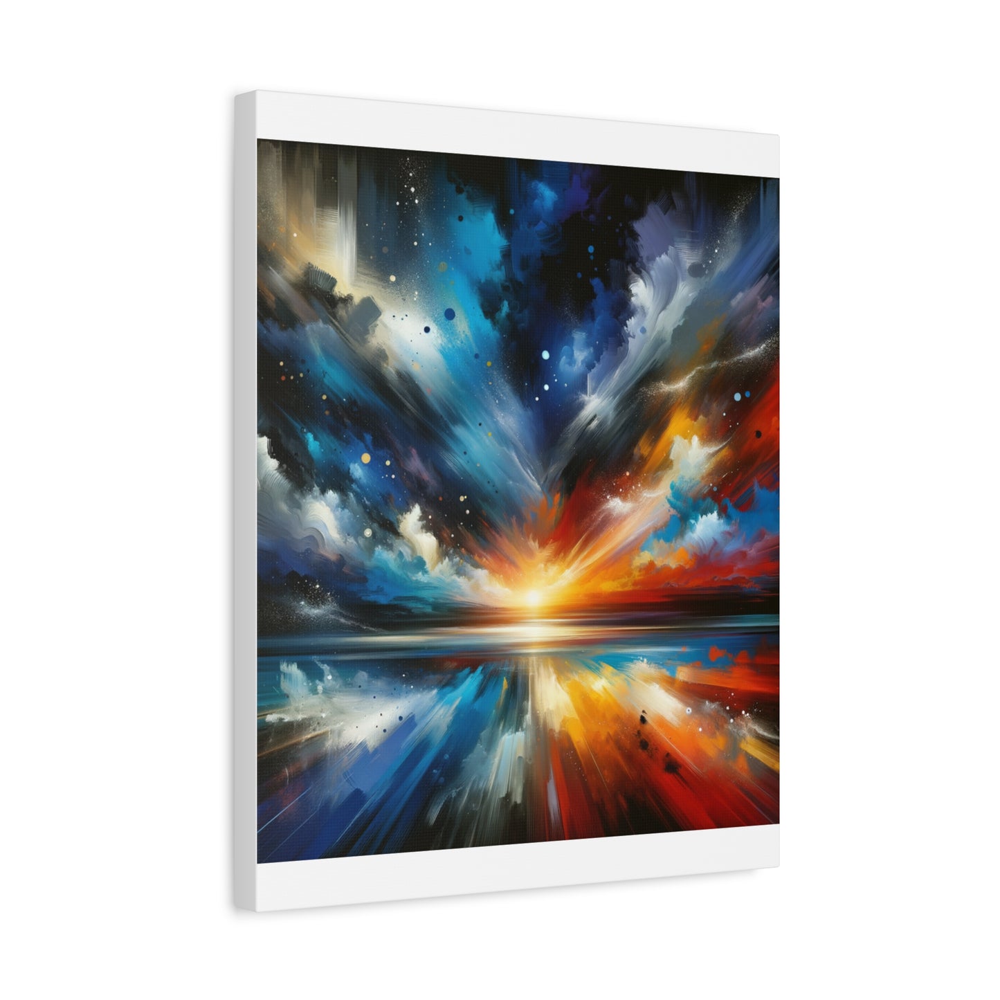 Vibrant Cosmic Sunrise - Matte Canvas, Stretched, 1.25"