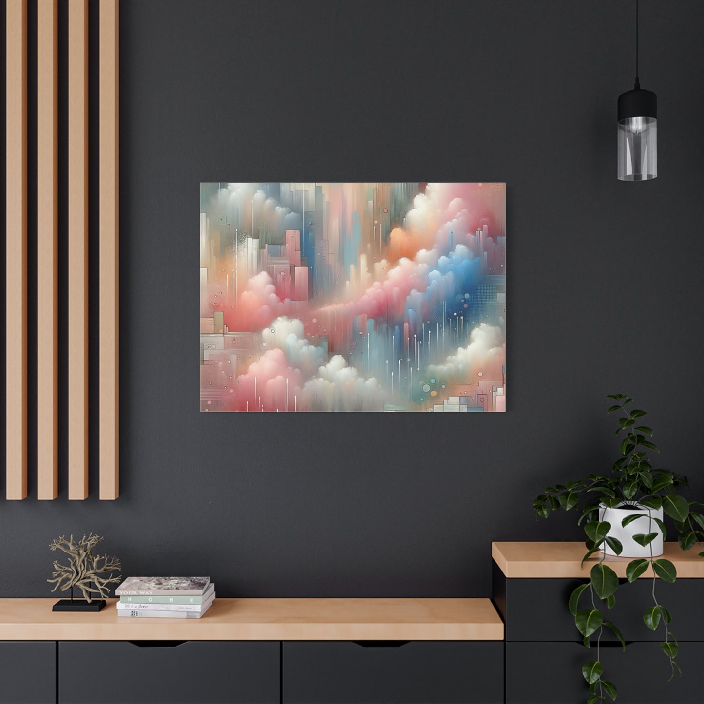 Abstract Cloudscape Matte Canvas, Stretched, 1.25"