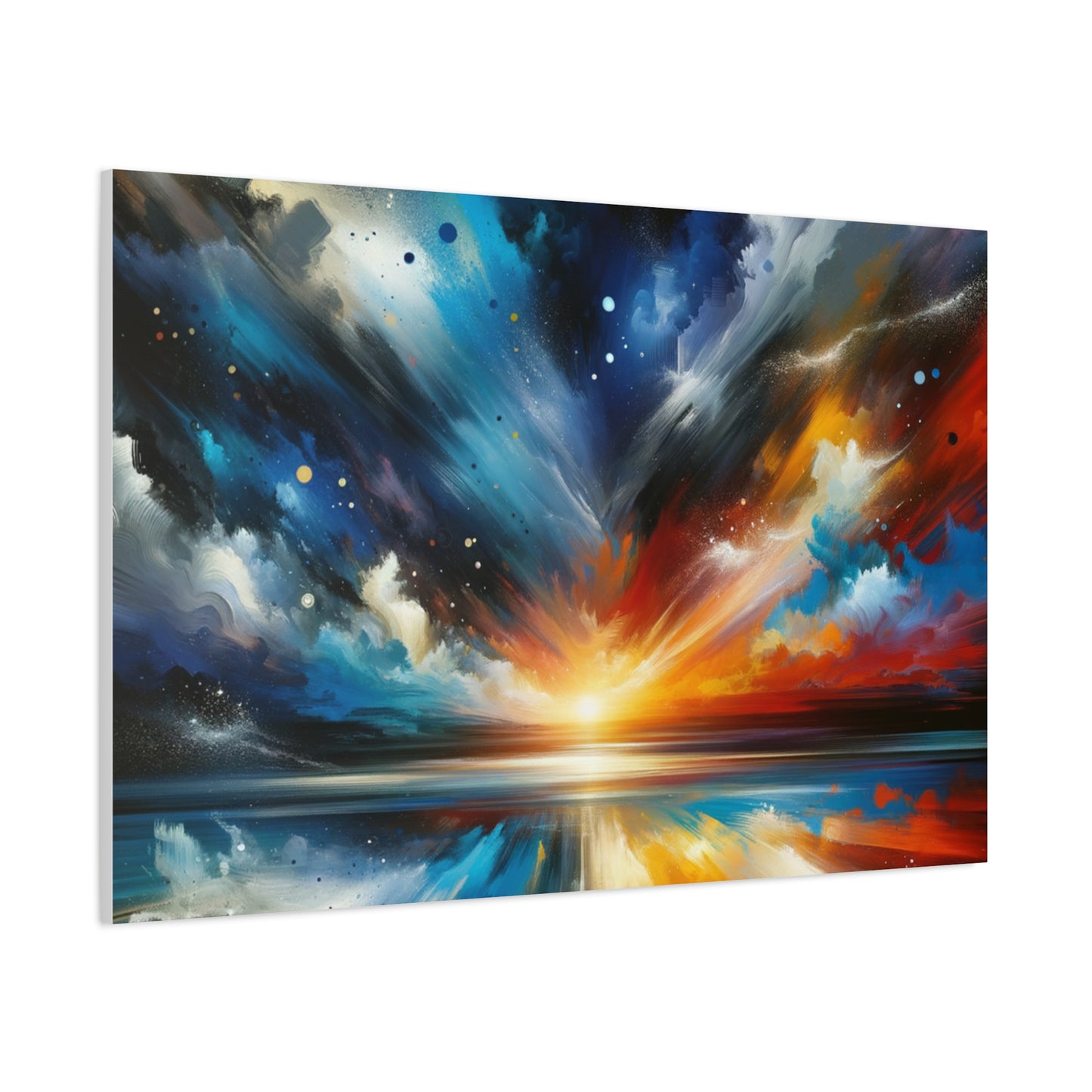 Vibrant Cosmic Sunrise - Matte Canvas, Stretched, 1.25"