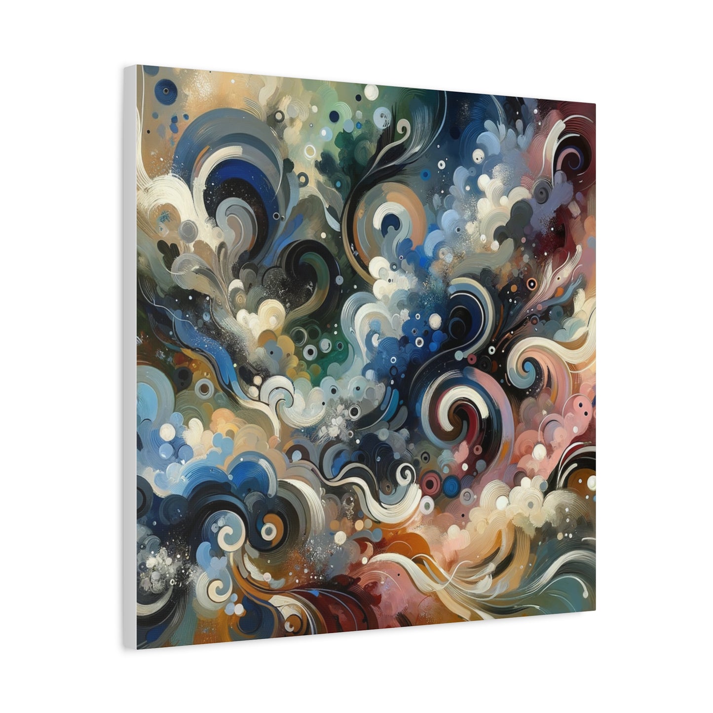 Abstract Swirls - Matte Canvas, Stretched, 1.25"