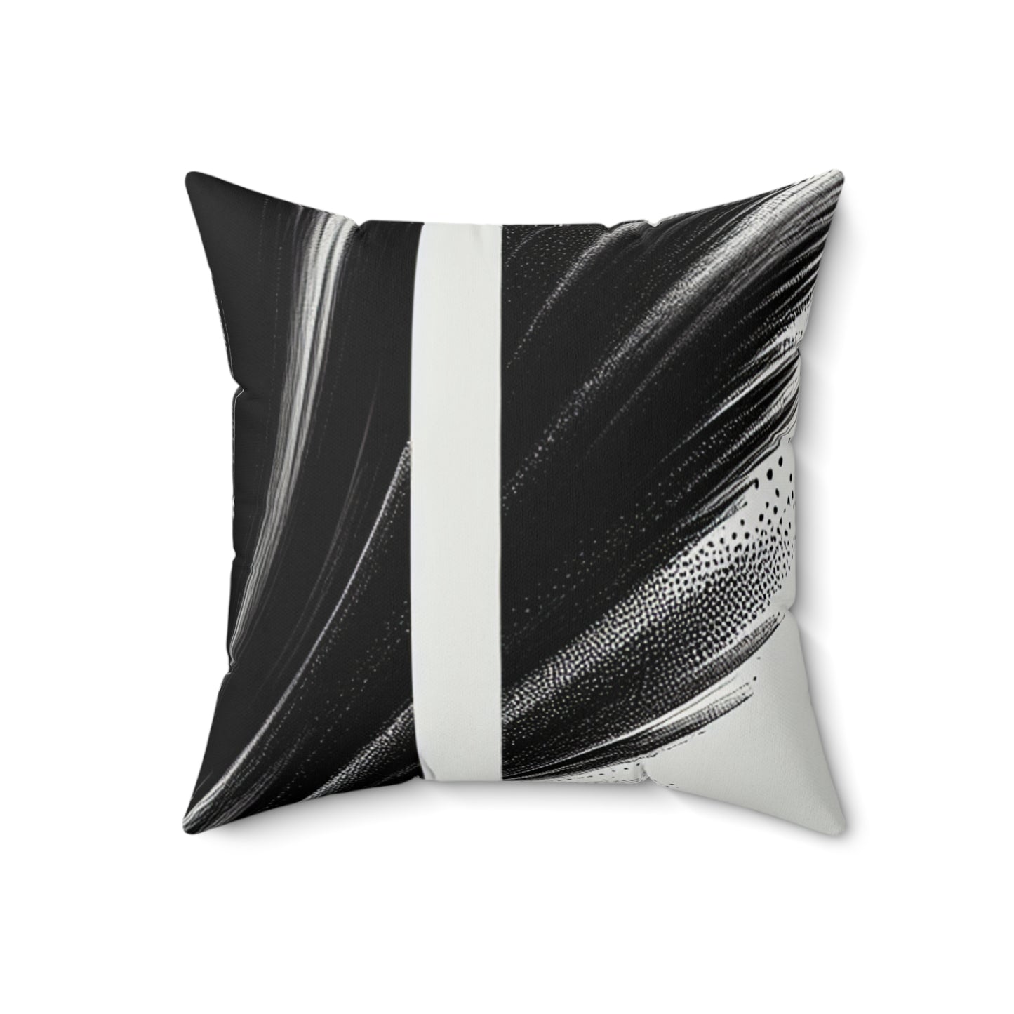 Abstract Swirl Design - Spun Polyester Square Pillow