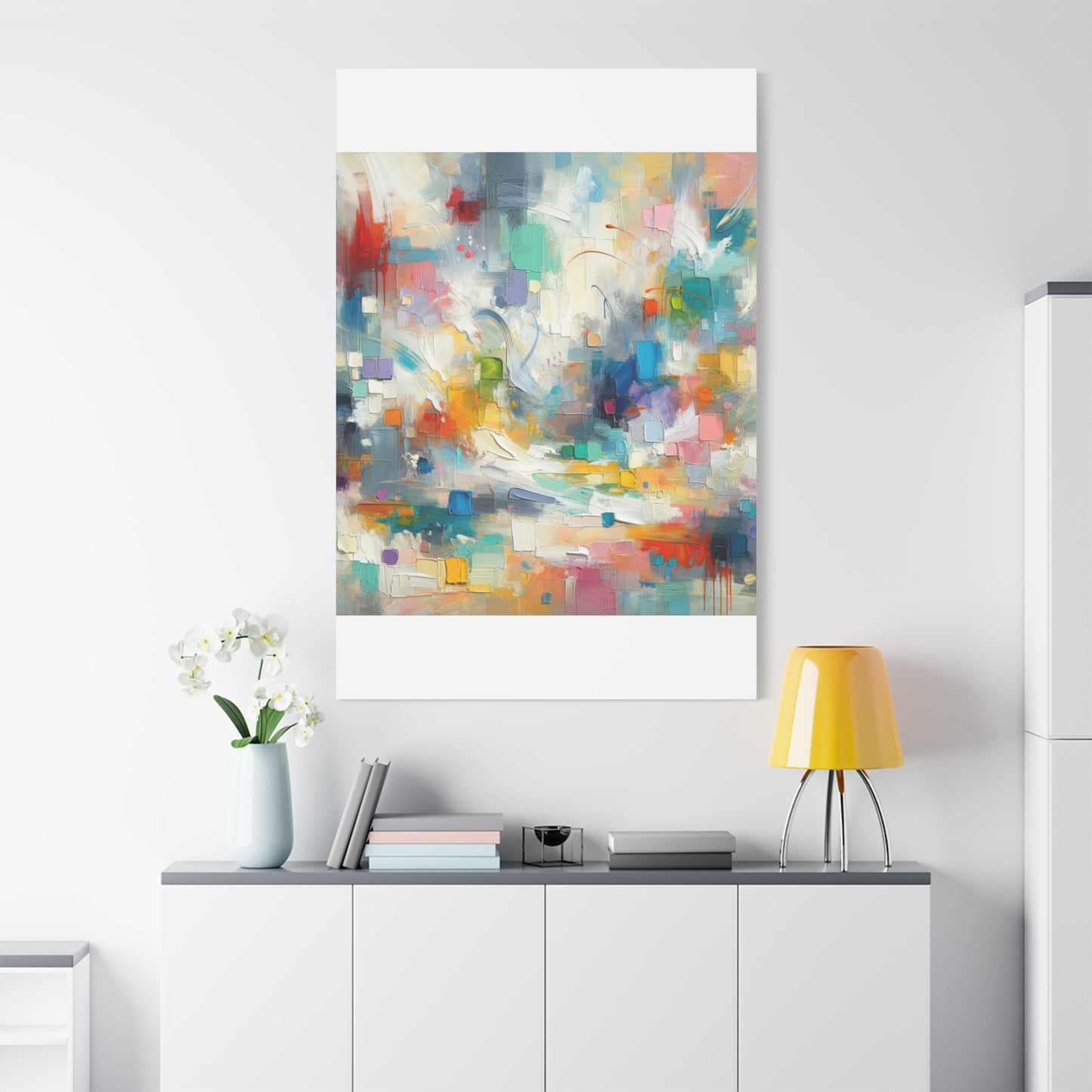 Abstract Color Burst - Matte Canvas, Stretched, 1.25"