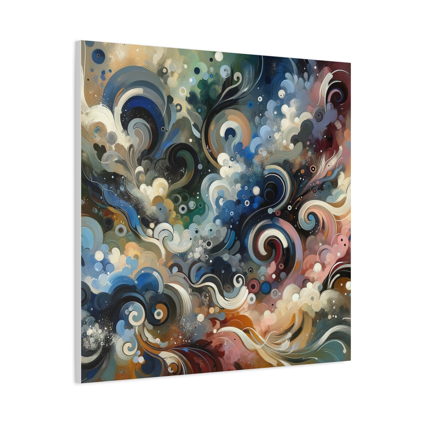 Abstract Swirls - Matte Canvas, Stretched, 1.25"