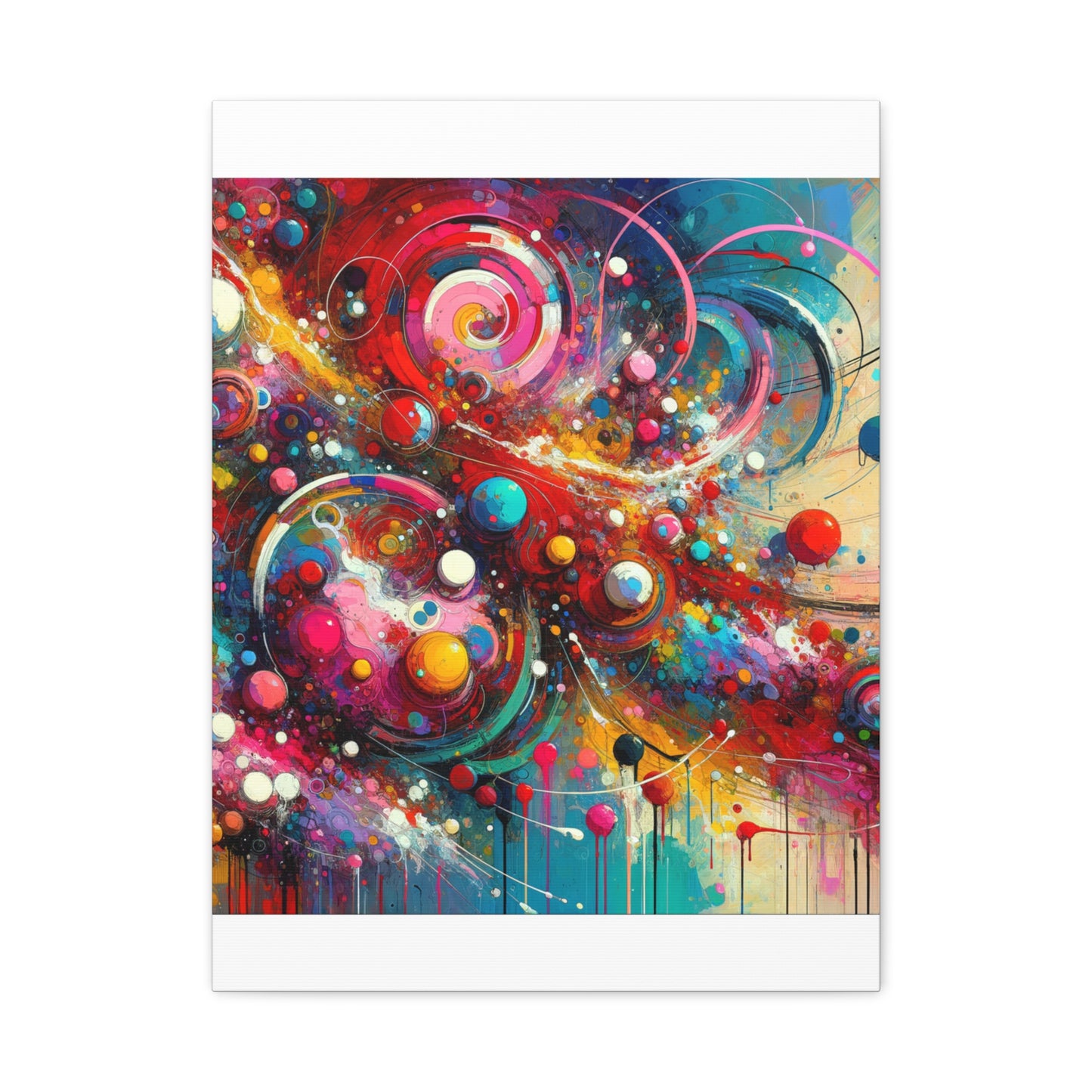 Galactic Whirls Matte Canvas, Stretched, 1.25"