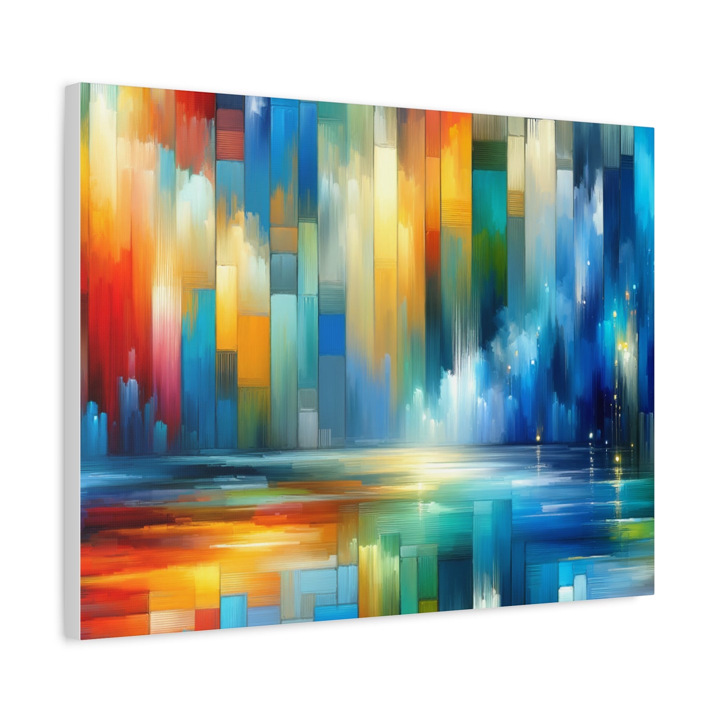 Colorful Reflections - Matte Canvas, Stretched, 1.25"