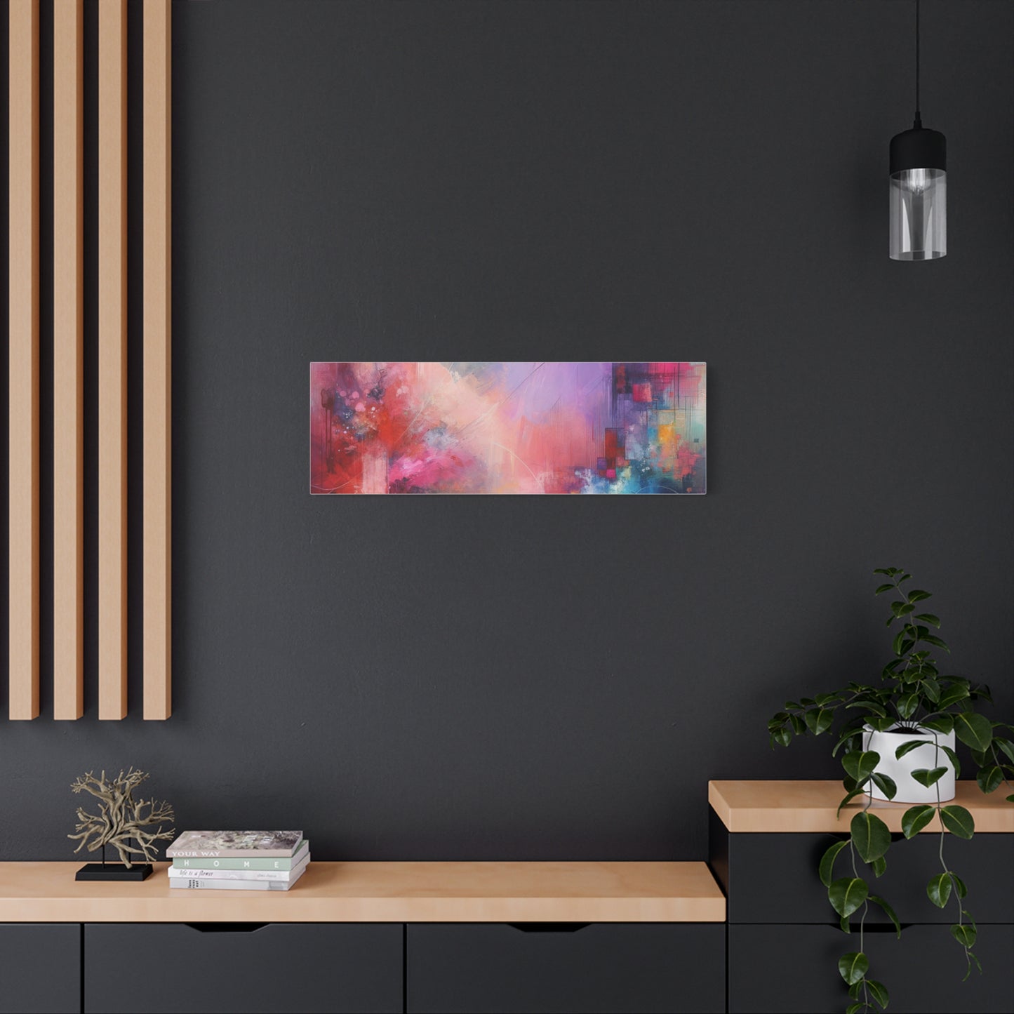 Abstract Color Symphony - Matte Canvas, Stretched, 1.25"