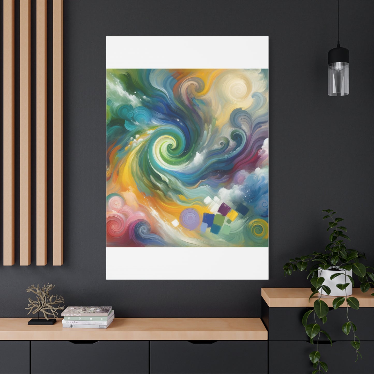 Swirling Symphony - Matte Canvas, Stretched, 1.25"