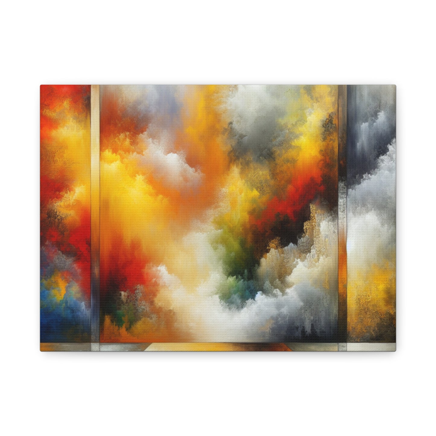 Abstract Colorful Clouds - Matte Canvas, Stretched, 1.25"