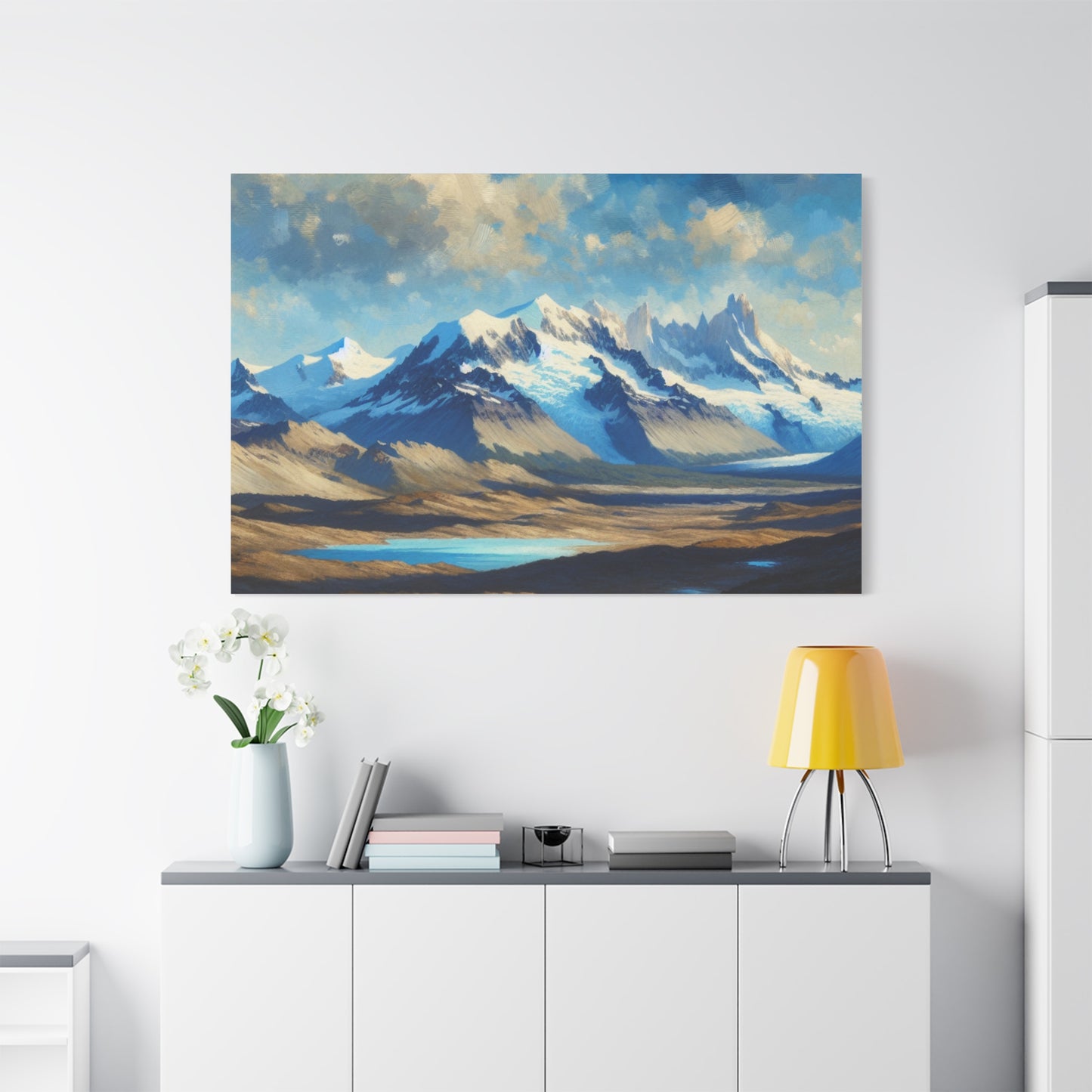 Mountain Landscape - Matte Canvas, Stretched, 1.25"