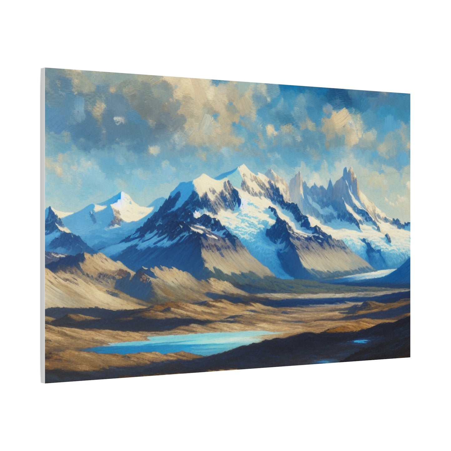 Mountain Landscape - Matte Canvas, Stretched, 1.25"