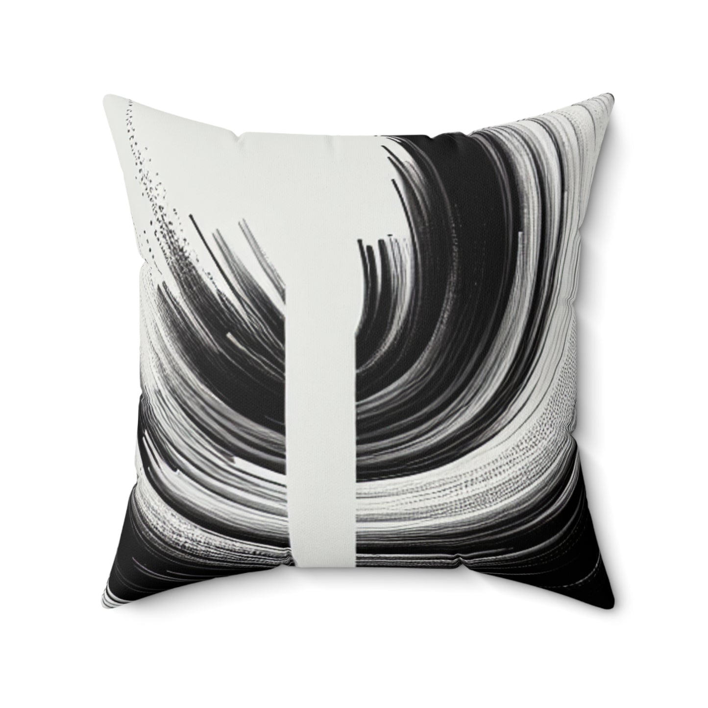 Abstract Swirl Design - Spun Polyester Square Pillow