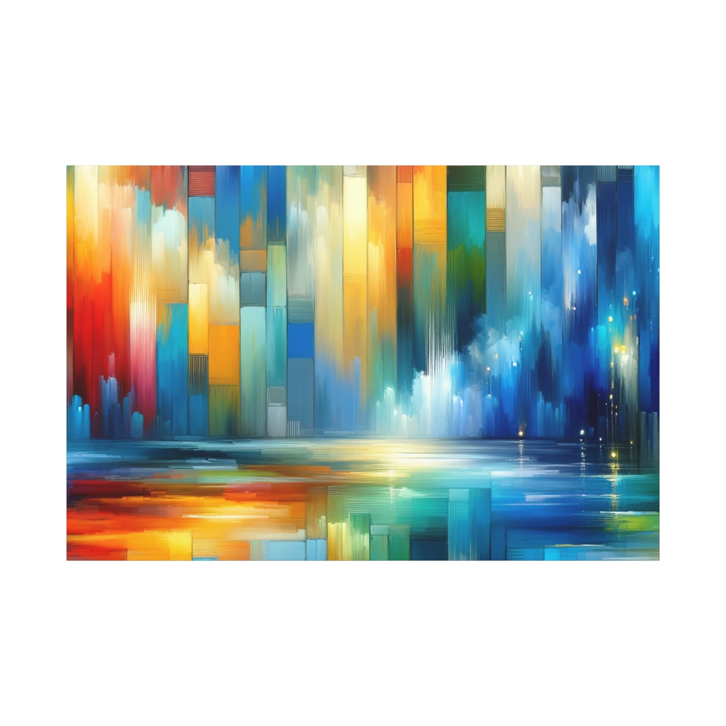 Colorful Reflections - Matte Canvas, Stretched, 1.25"