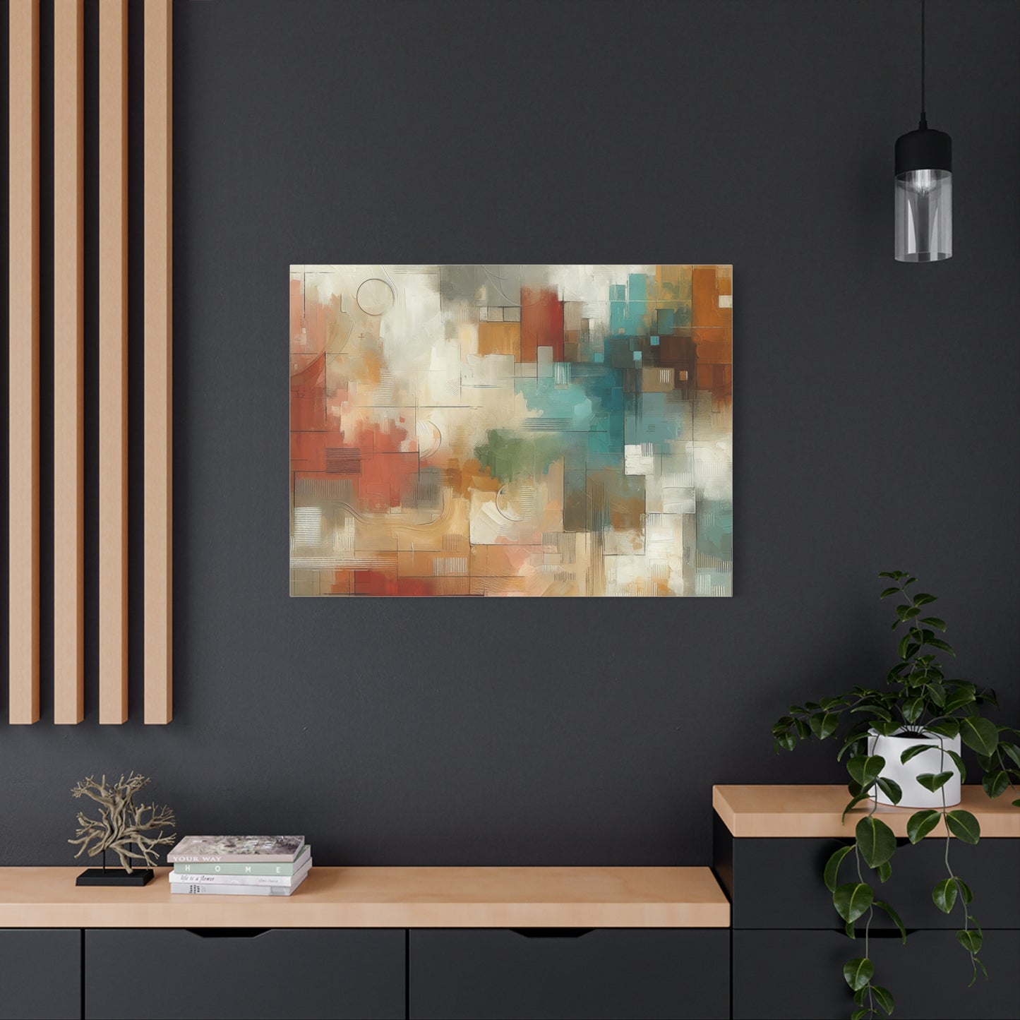 Abstract Symphony - Matte Canvas, Stretched, 1.25"