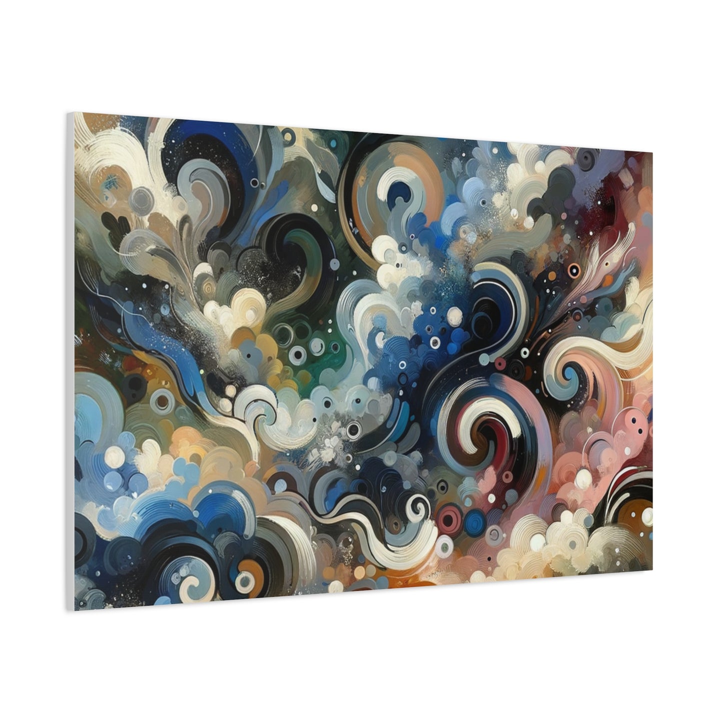 Abstract Swirls - Matte Canvas, Stretched, 1.25"