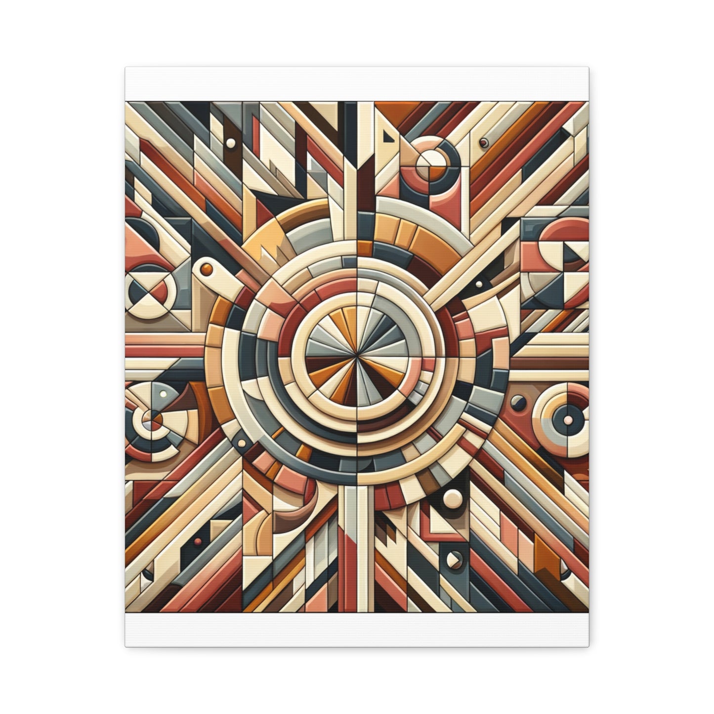 Geometric Abstraction - Matte Canvas, Stretched, 1.25"