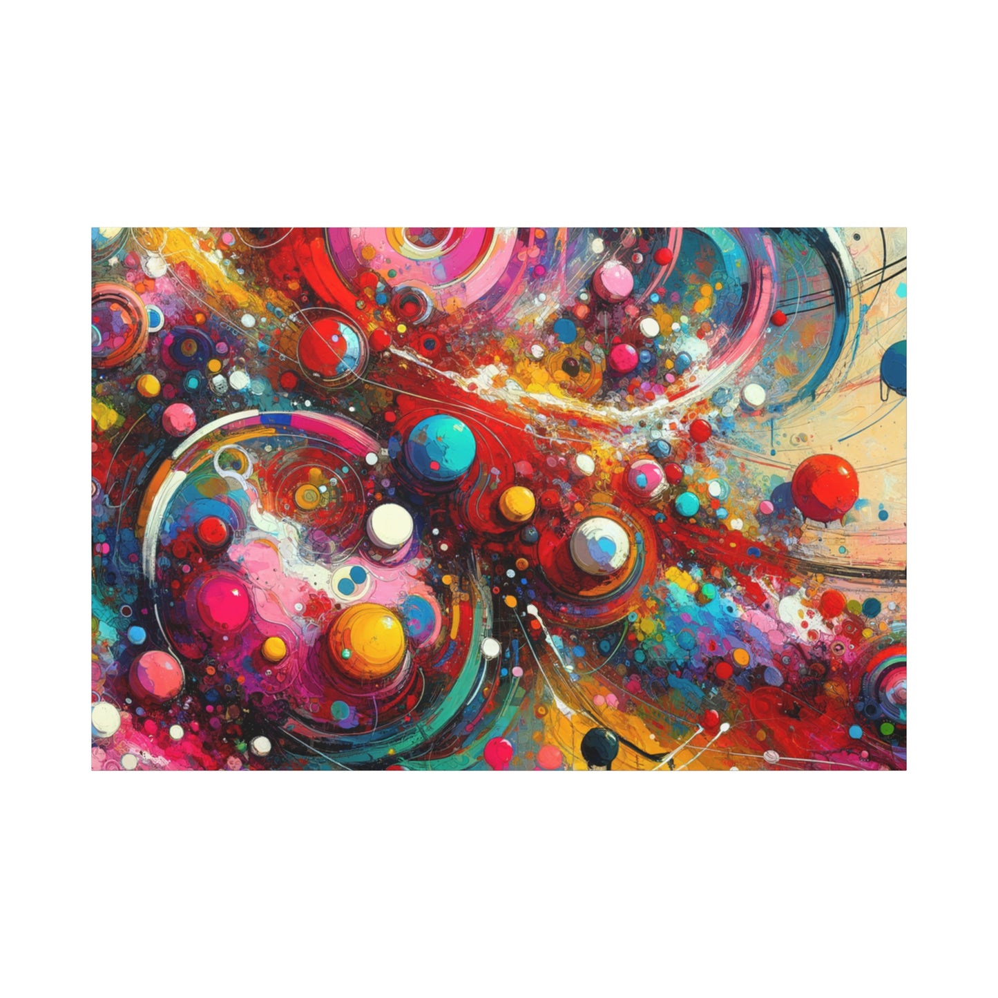 Galactic Whirls Matte Canvas, Stretched, 1.25"