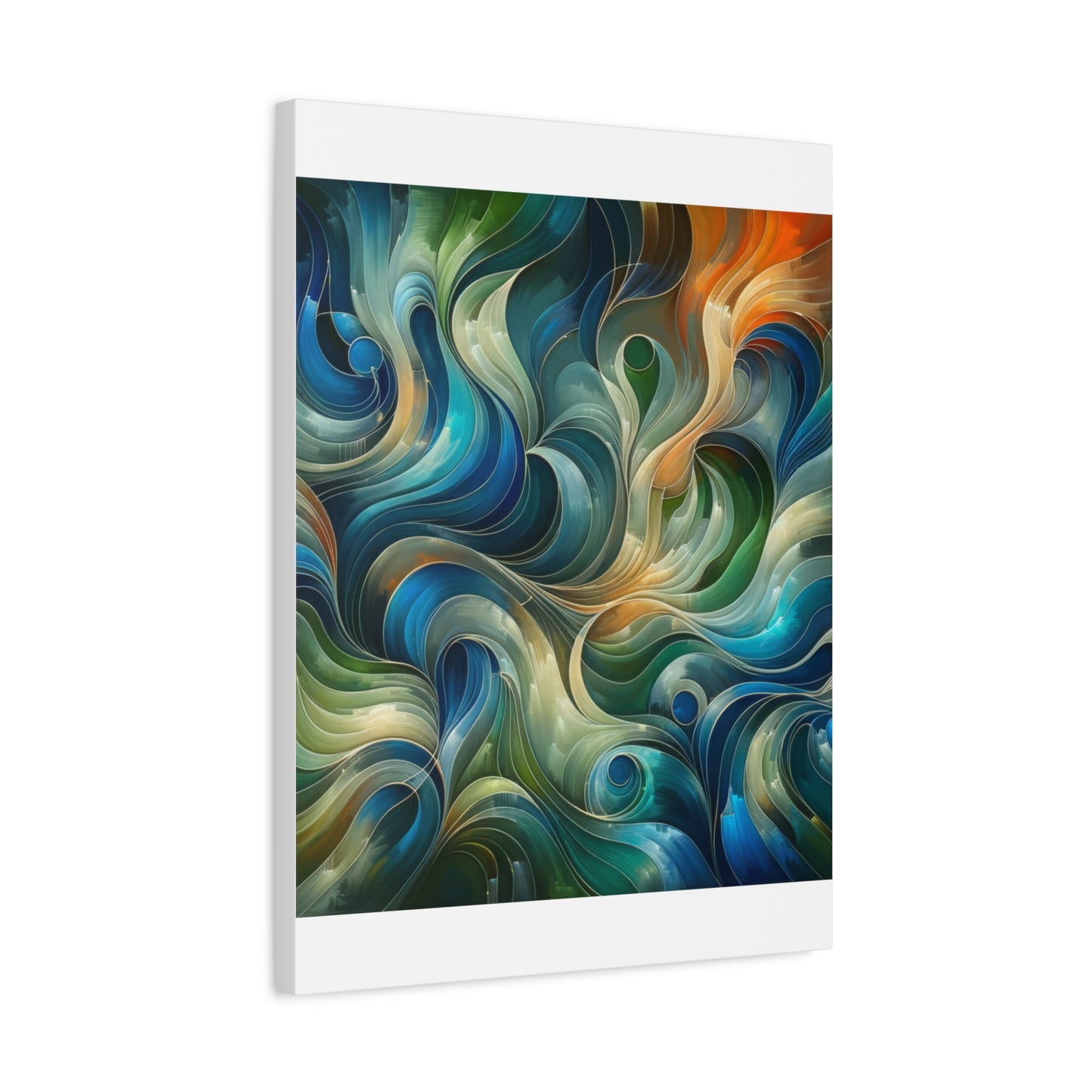 Abstract Swirls - Matte Canvas, Stretched, 1.25"