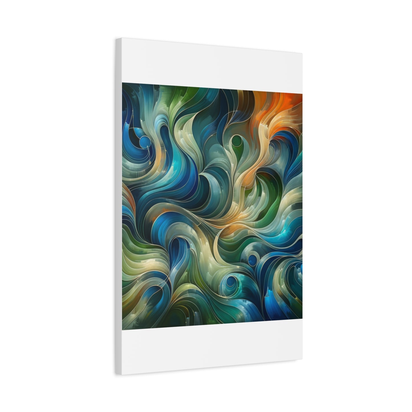 Abstract Swirls - Matte Canvas, Stretched, 1.25"