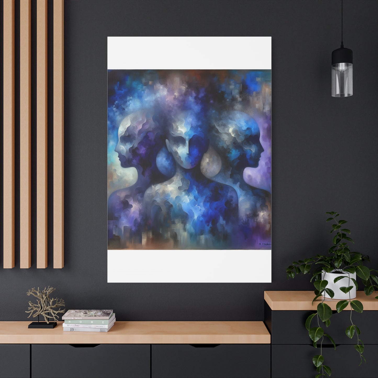 Ethereal Trio - Matte Canvas, Stretched, 1.25"