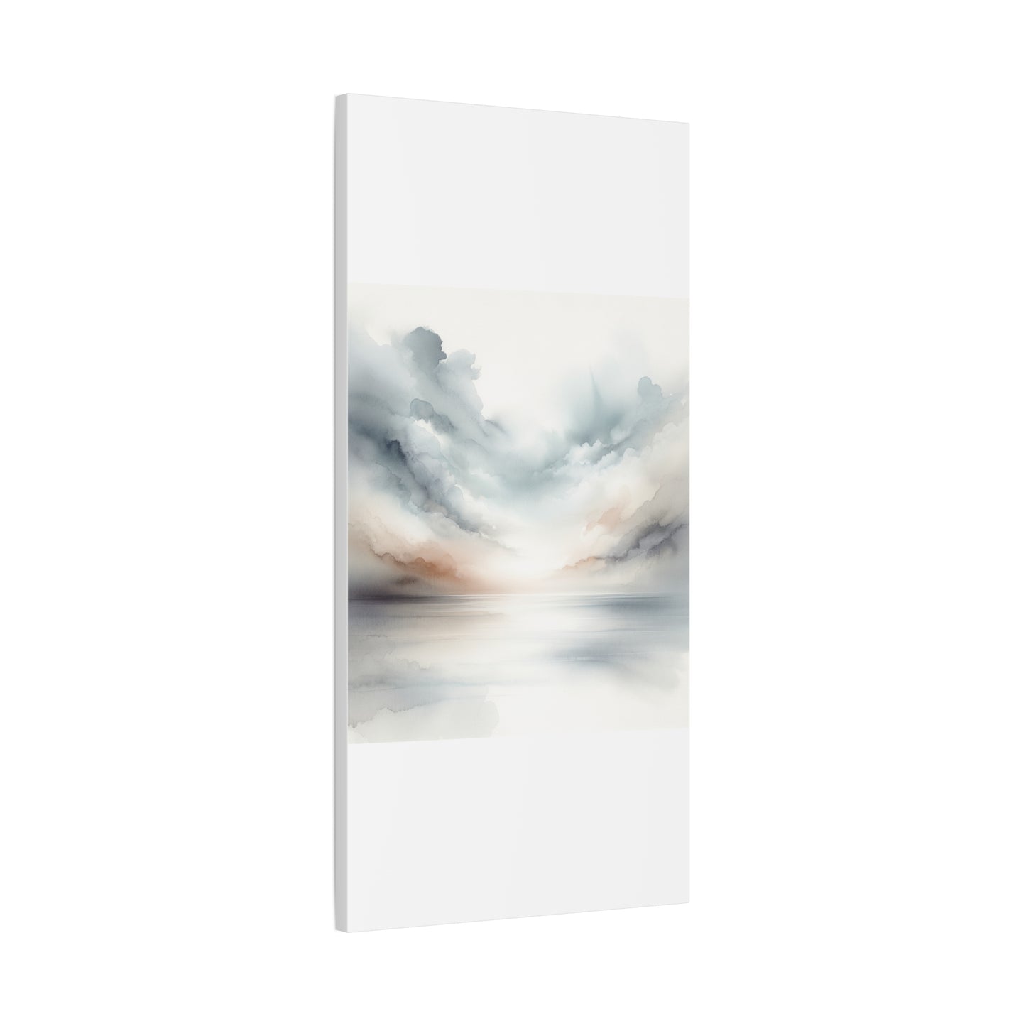 Matte Canvas, Stretched, 1.25" - Serene Watercolor Sky