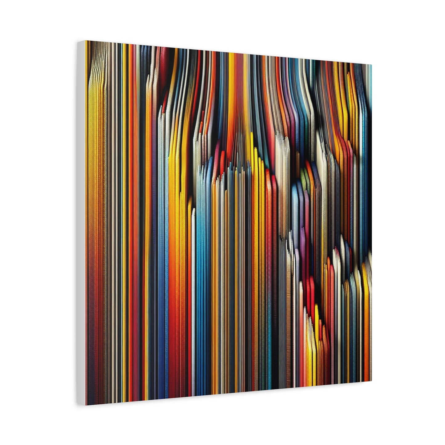 Vibrant Abstract Lines - Matte Canvas, Stretched, 1.25"