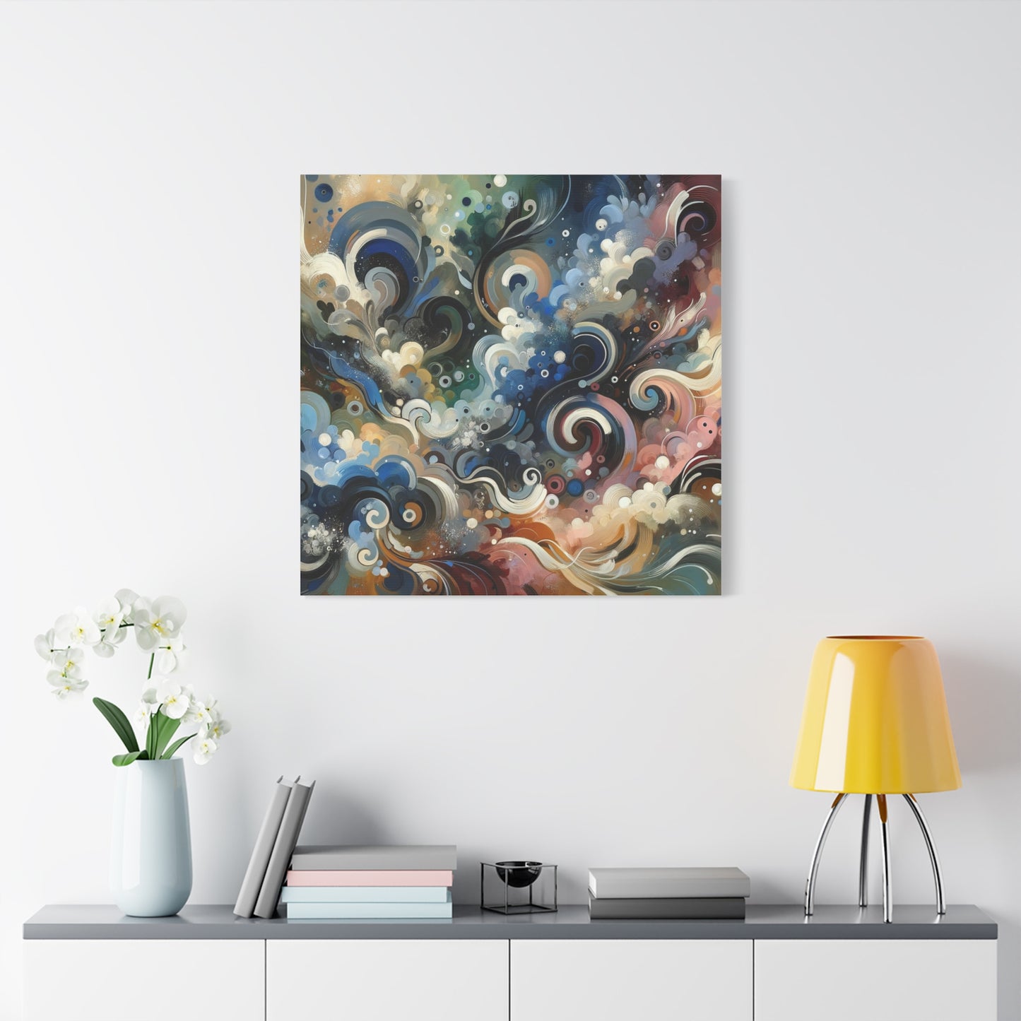 Abstract Swirls - Matte Canvas, Stretched, 1.25"