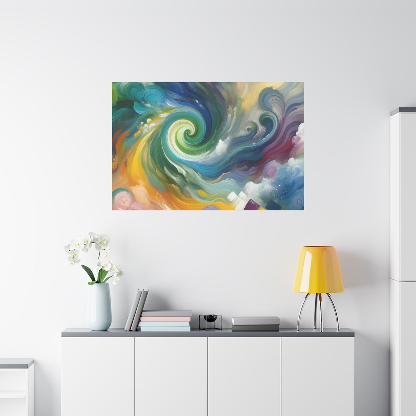 Swirling Symphony - Matte Canvas, Stretched, 1.25"