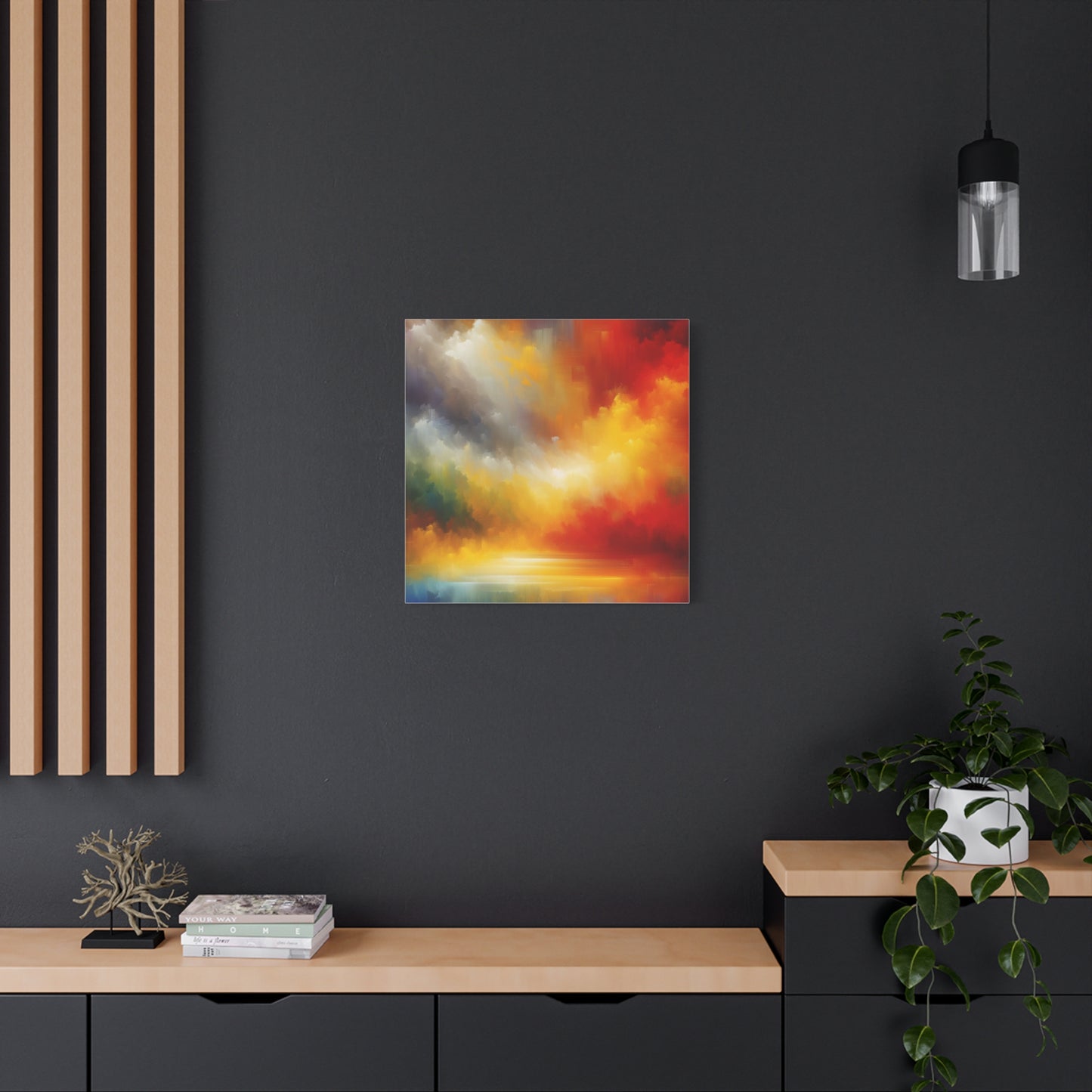 Vibrant Abstract Sky - Matte Canvas, Stretched, 1.25"