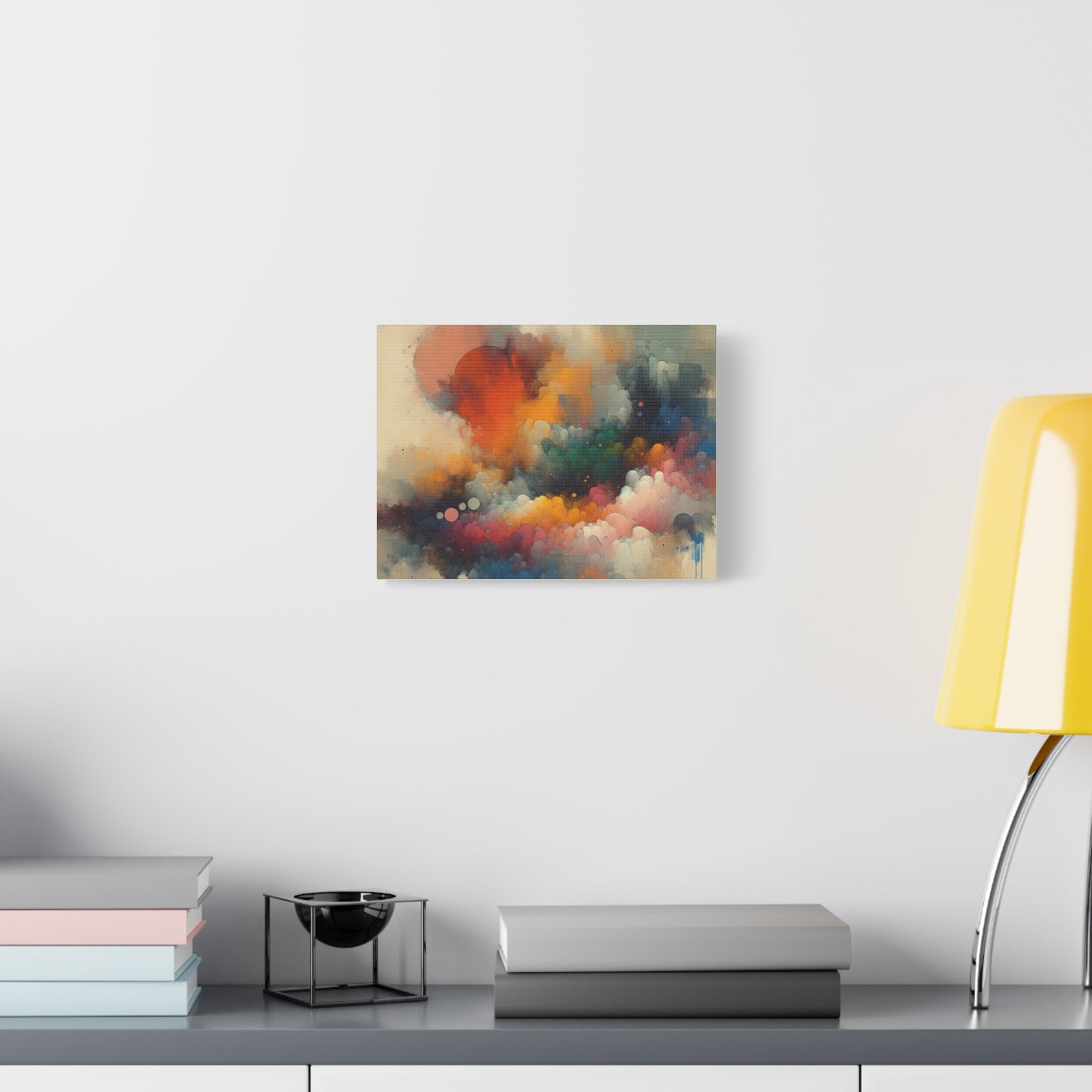 Colorful Abstract Clouds - Matte Canvas, Stretched, 1.25"