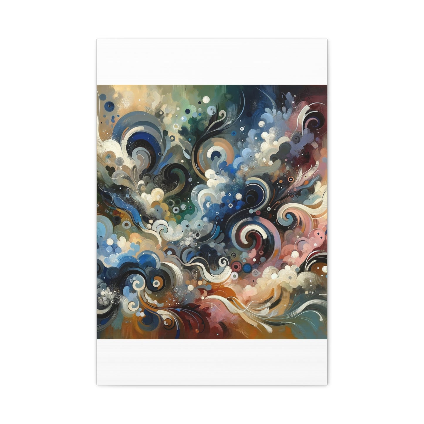 Abstract Swirls - Matte Canvas, Stretched, 1.25"