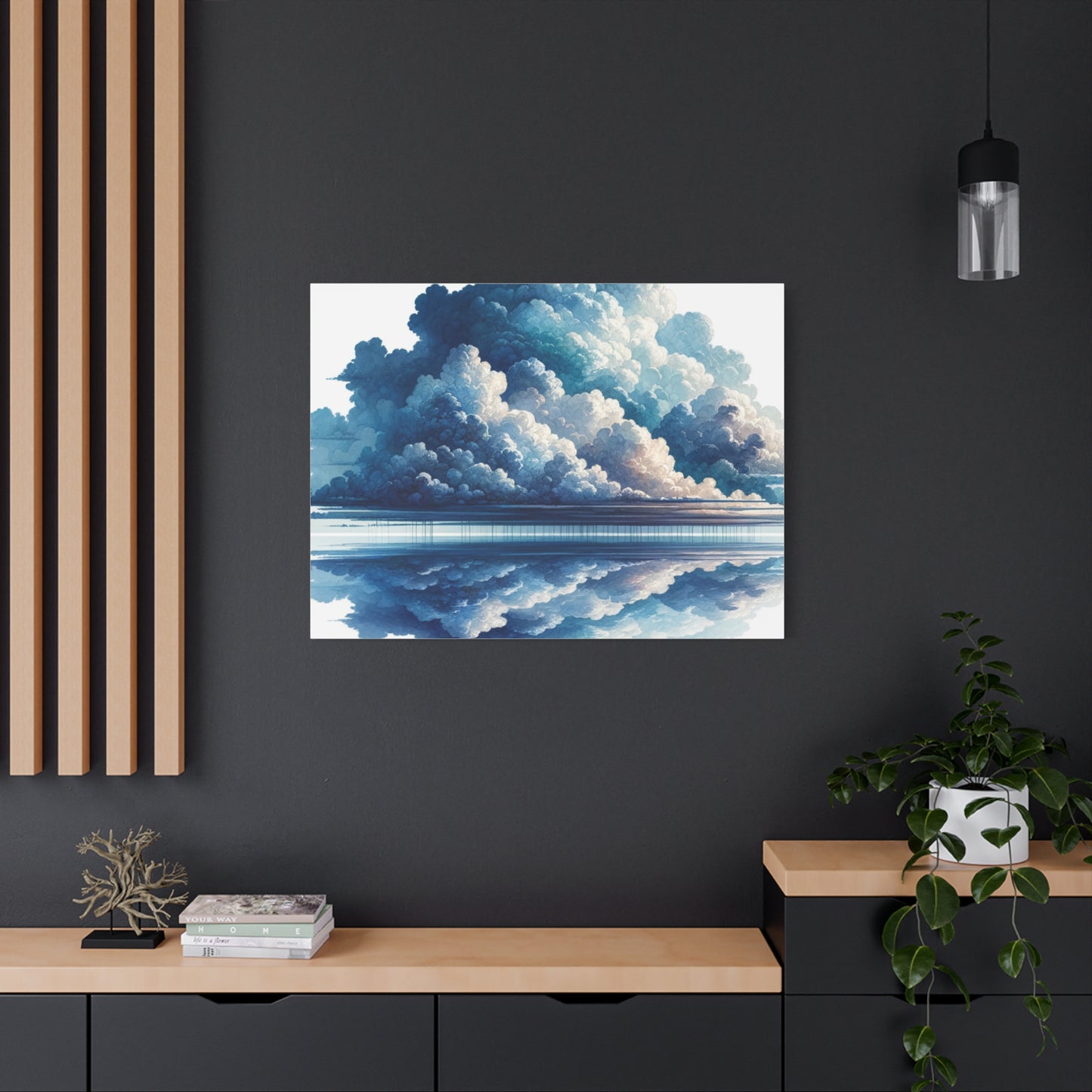 Cloud Reflections: Matte Canvas, Stretched, 1.25"