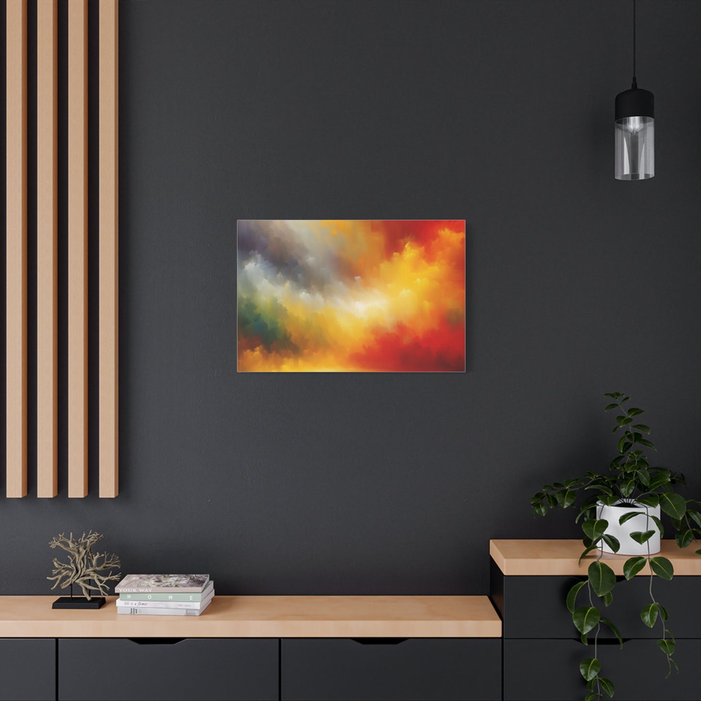 Vibrant Abstract Sky - Matte Canvas, Stretched, 1.25"