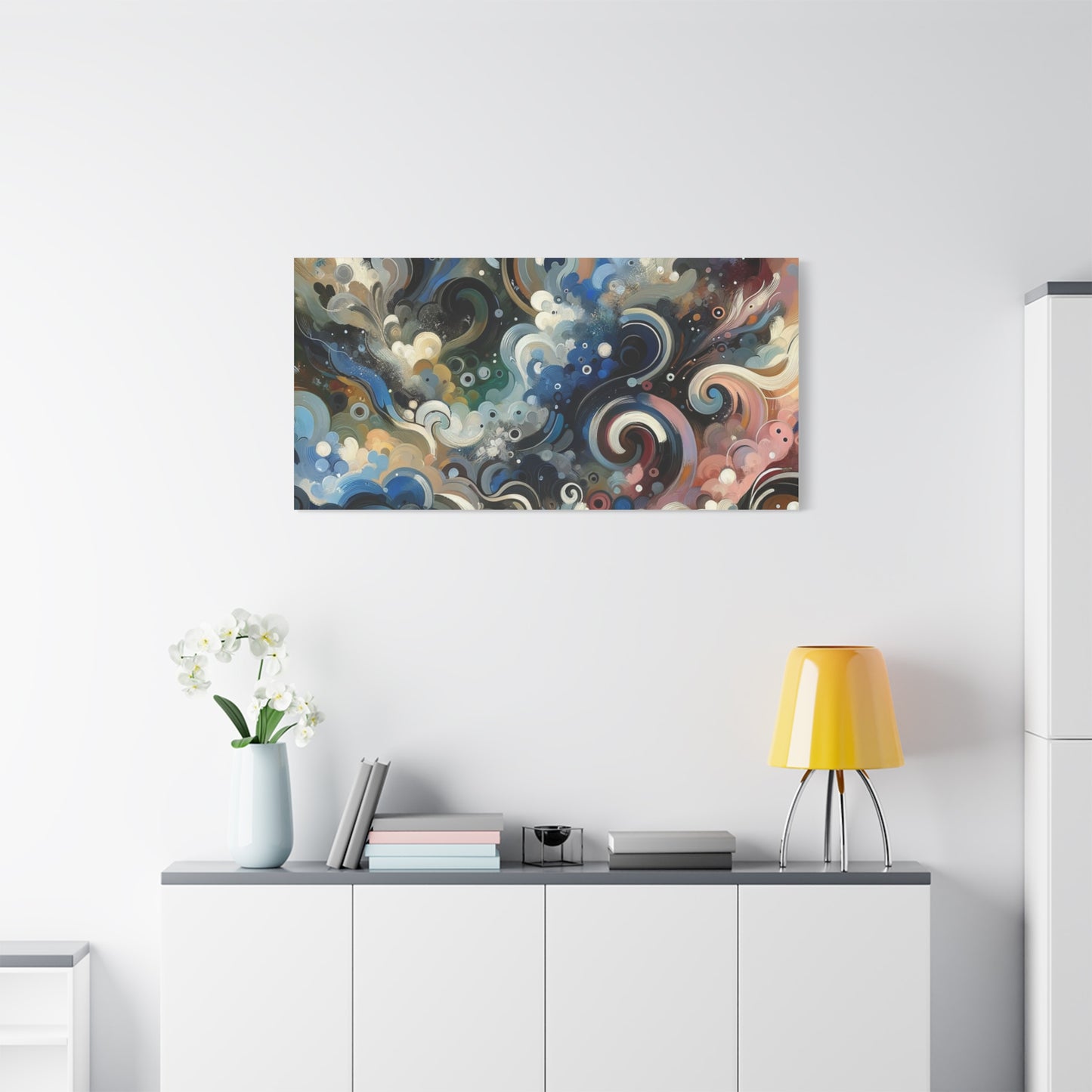 Abstract Swirls - Matte Canvas, Stretched, 1.25"