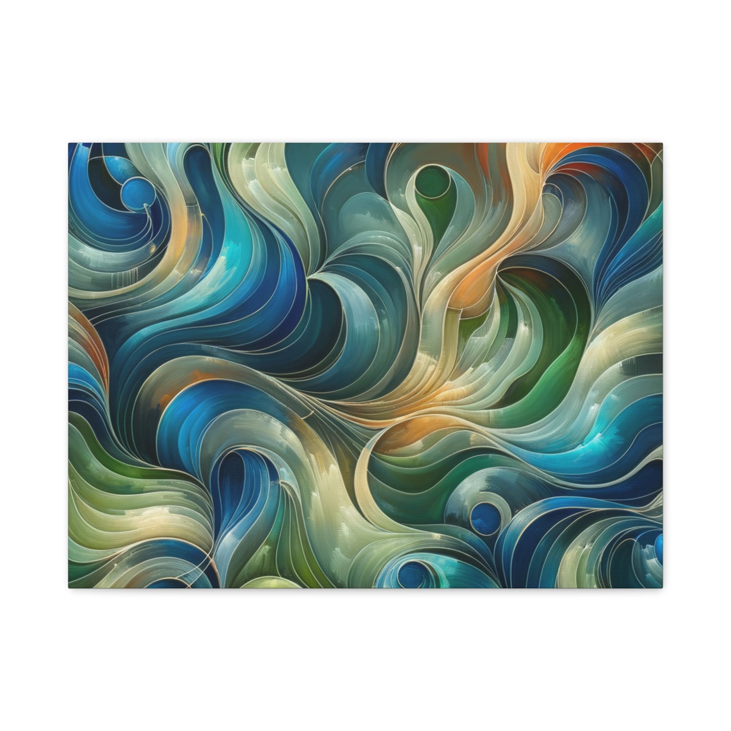 Abstract Swirls - Matte Canvas, Stretched, 1.25"