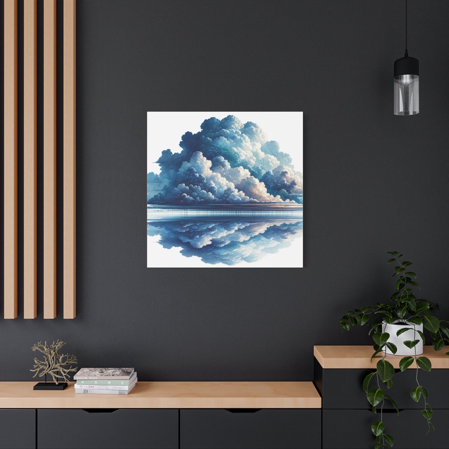 Cloud Reflections: Matte Canvas, Stretched, 1.25"