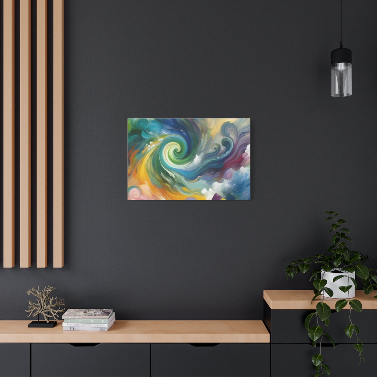 Swirling Symphony - Matte Canvas, Stretched, 1.25"