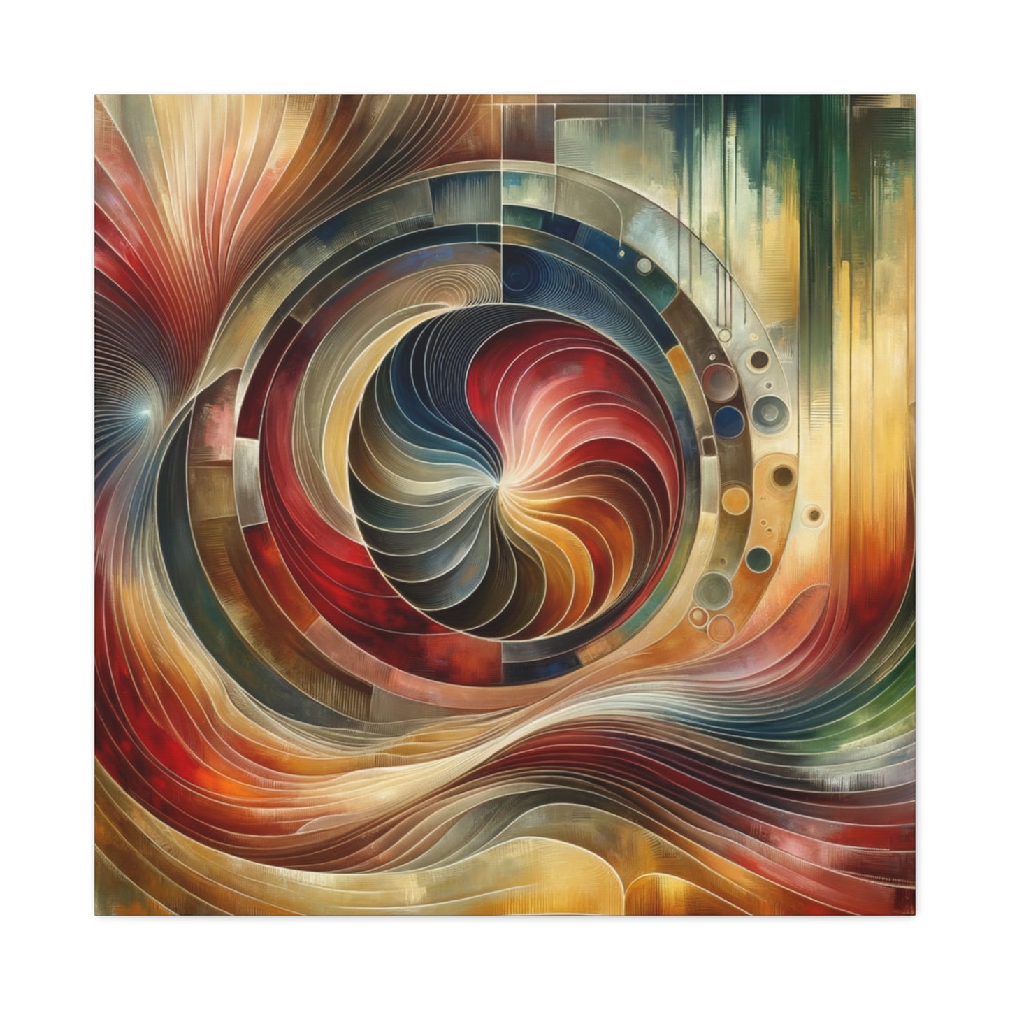 Abstract Swirl - Matte Canvas, Stretched, 1.25"