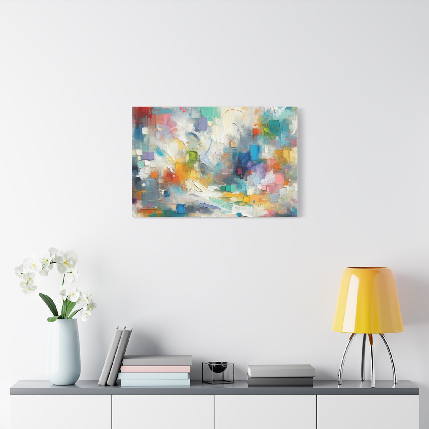 Abstract Color Burst - Matte Canvas, Stretched, 1.25"