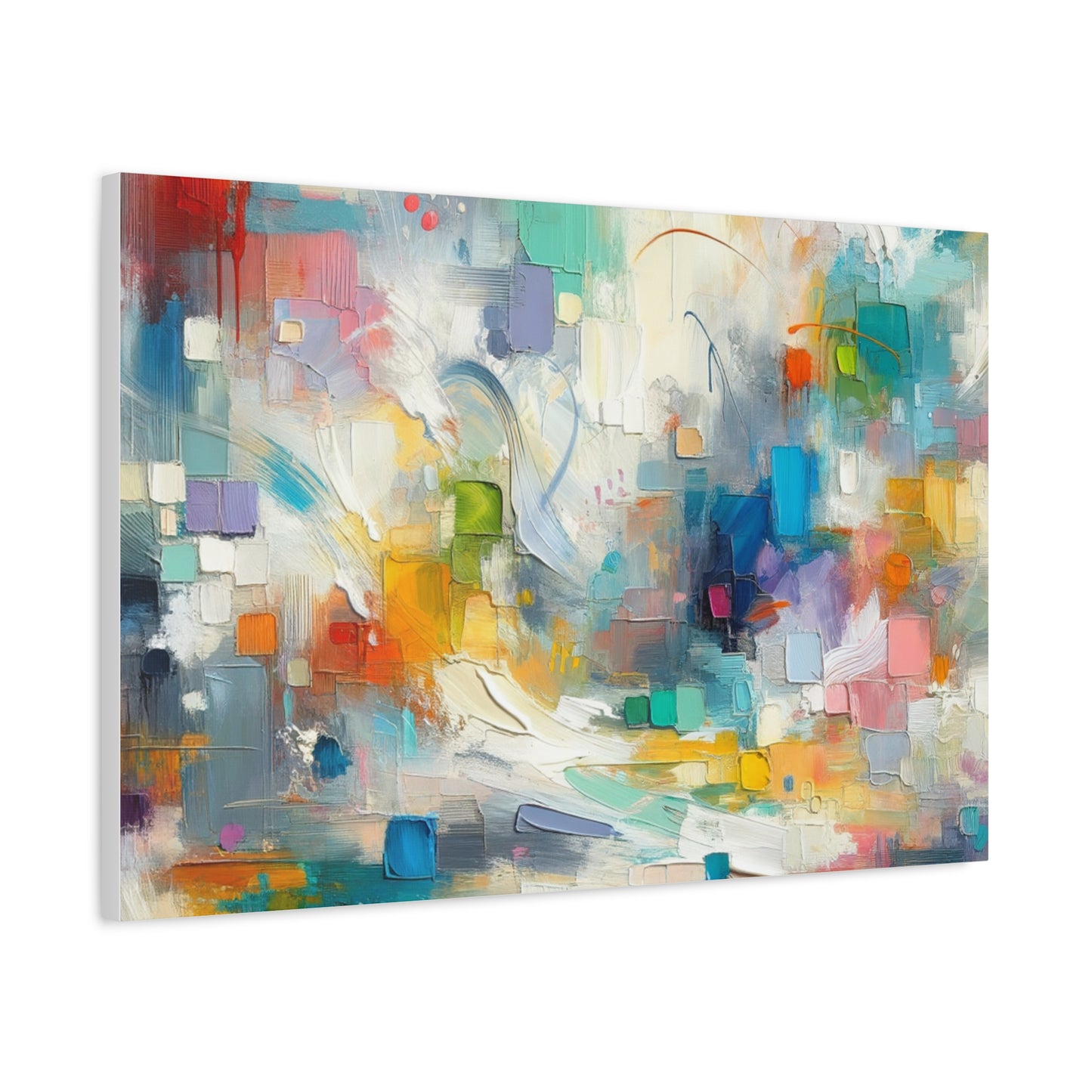 Abstract Color Burst - Matte Canvas, Stretched, 1.25"