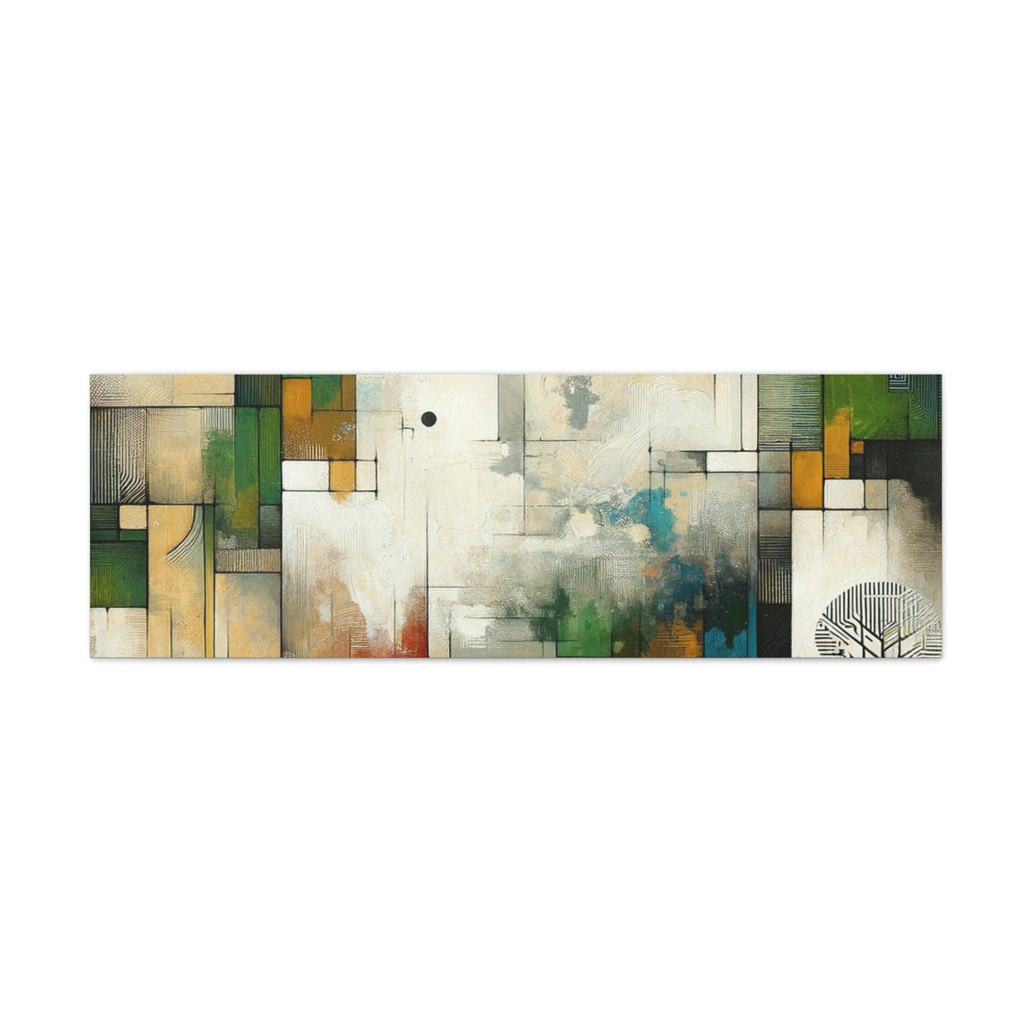 Abstract Geometric Art - Matte Canvas, Stretched, 1.25"